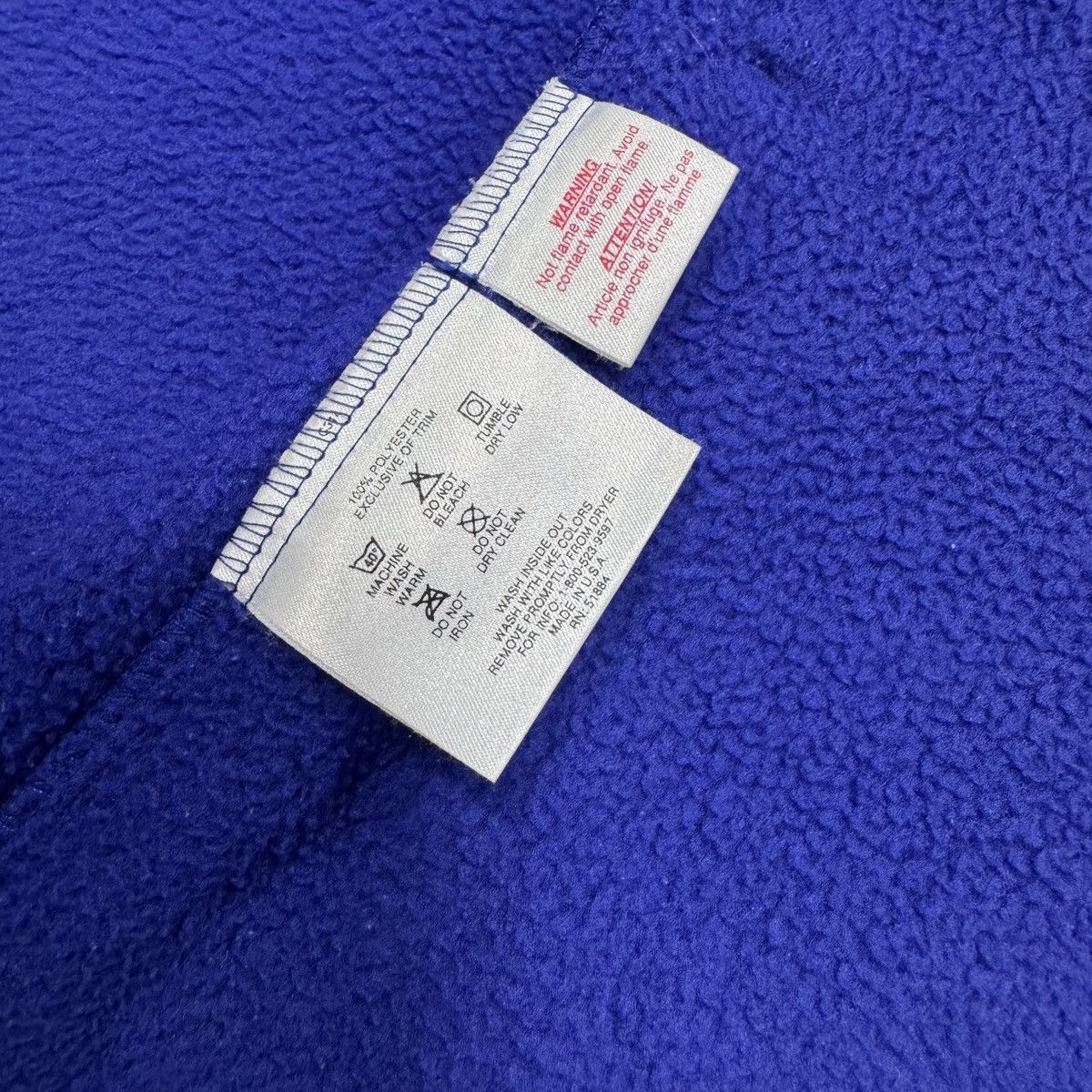 Patagonia × Vintage Vintage Patagonia Nylon Pocket Full Zip Fleece Jacket 90s Size US M / EU 48-50 / 2 - 16 Thumbnail
