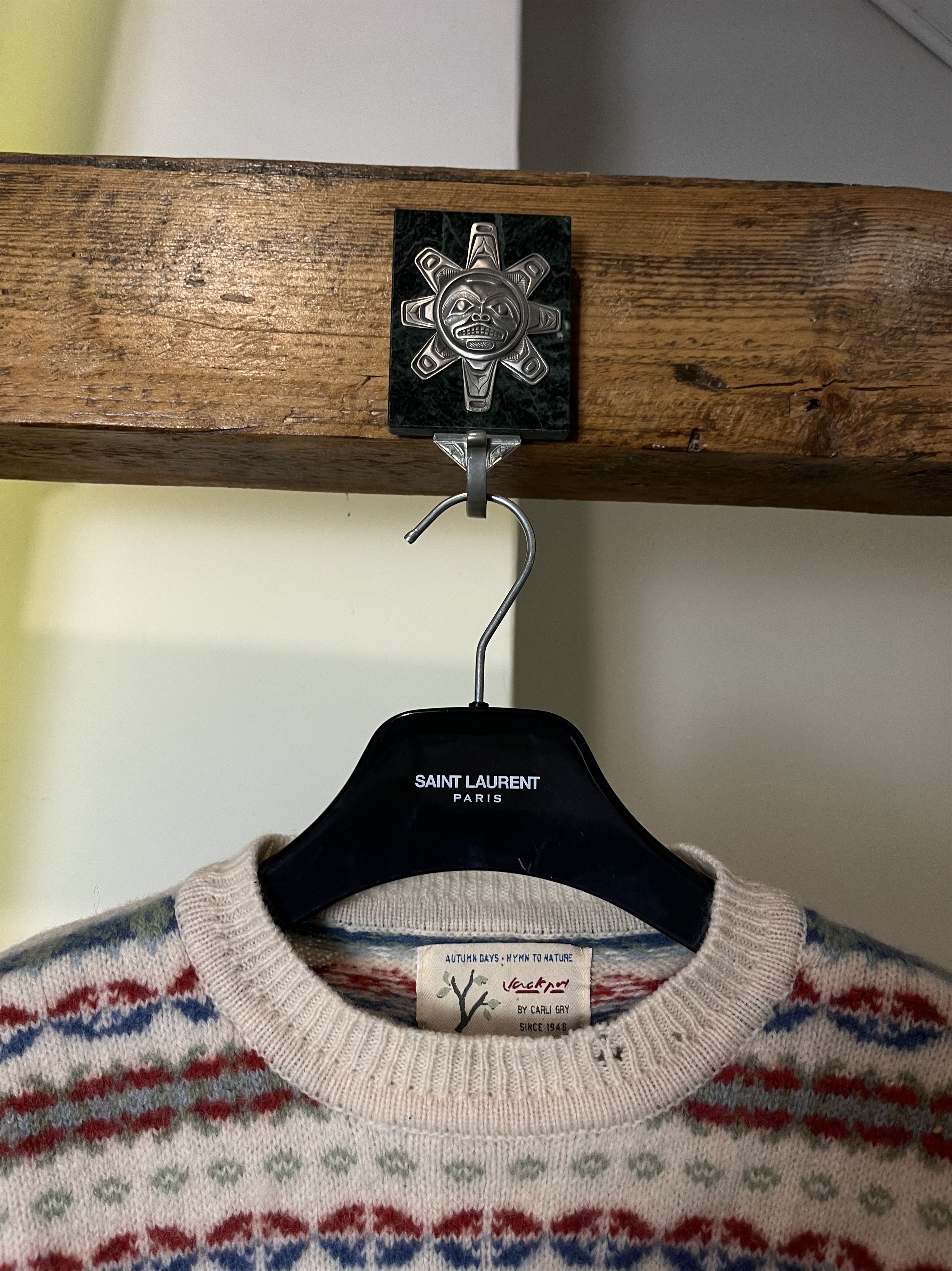 Vintage Vintage Cozy Scandinavian Wool Knitwear Granola Girl Size US L / EU 52-54 / 3 - 3 Thumbnail