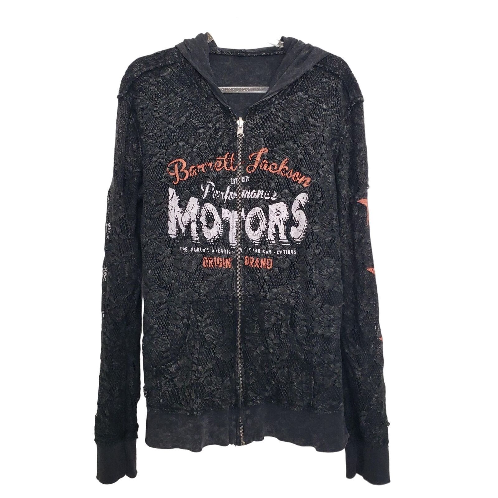 Designer Barrett Jackson Lace Distressed Reversible Jacket Womens M Size M / US 6-8 / IT 42-44 - 1 Thumbnail