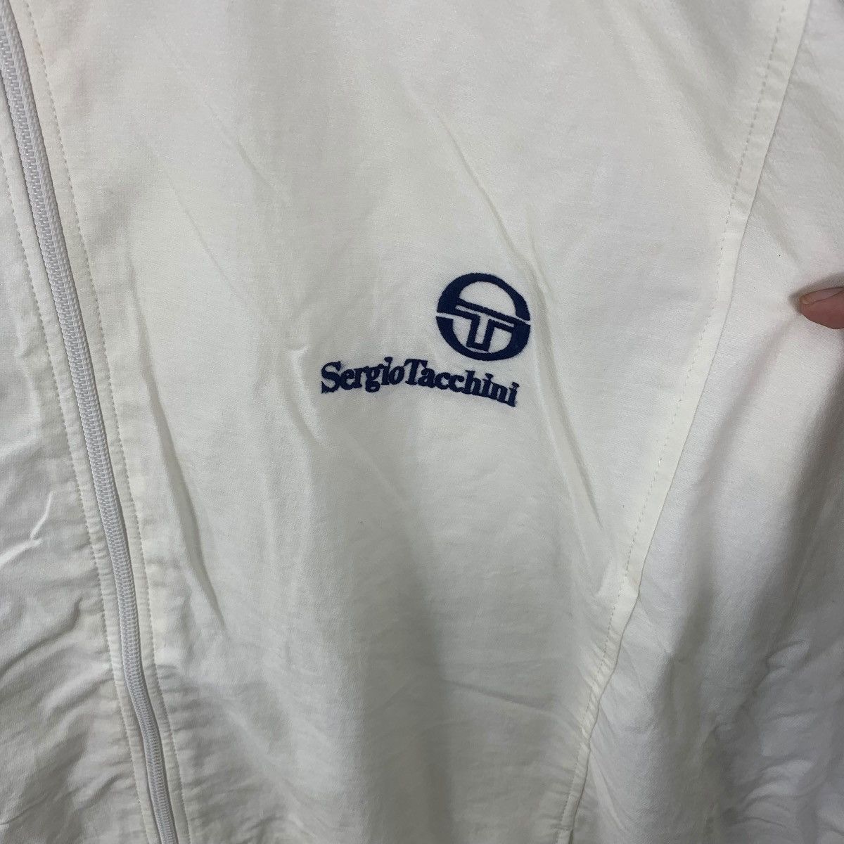 Sergio Tacchini Vintage SERGIO TACCHINI ITALY Tennis Zipper Jacket Outdoor Size US XXL / EU 58 / 5 - 5 Thumbnail