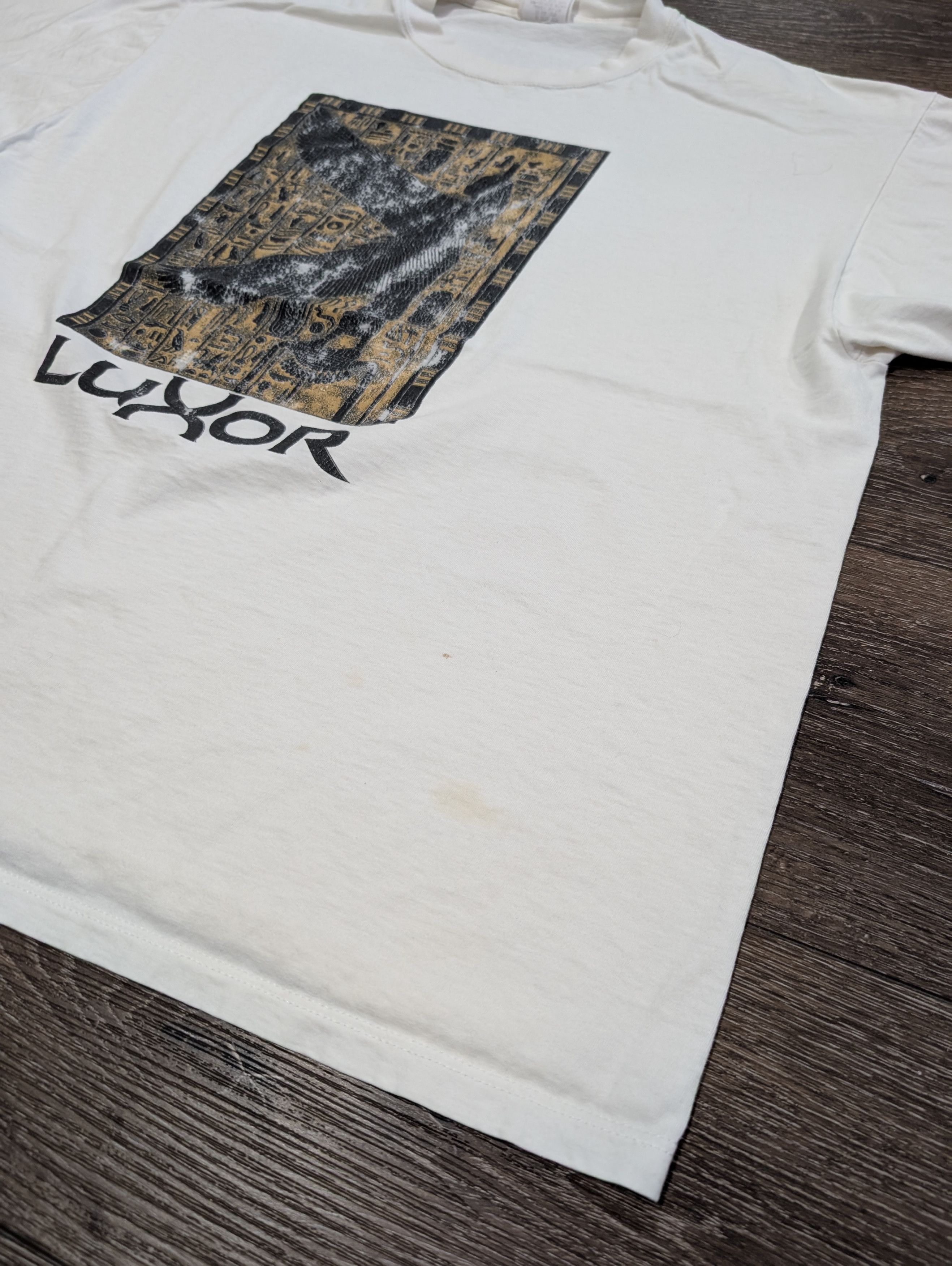 Vintage Vintage Luxor Egyptian hieroglyphic t-shirt - SIZE XL Size US XL / EU 56 / 4 - 3 Thumbnail