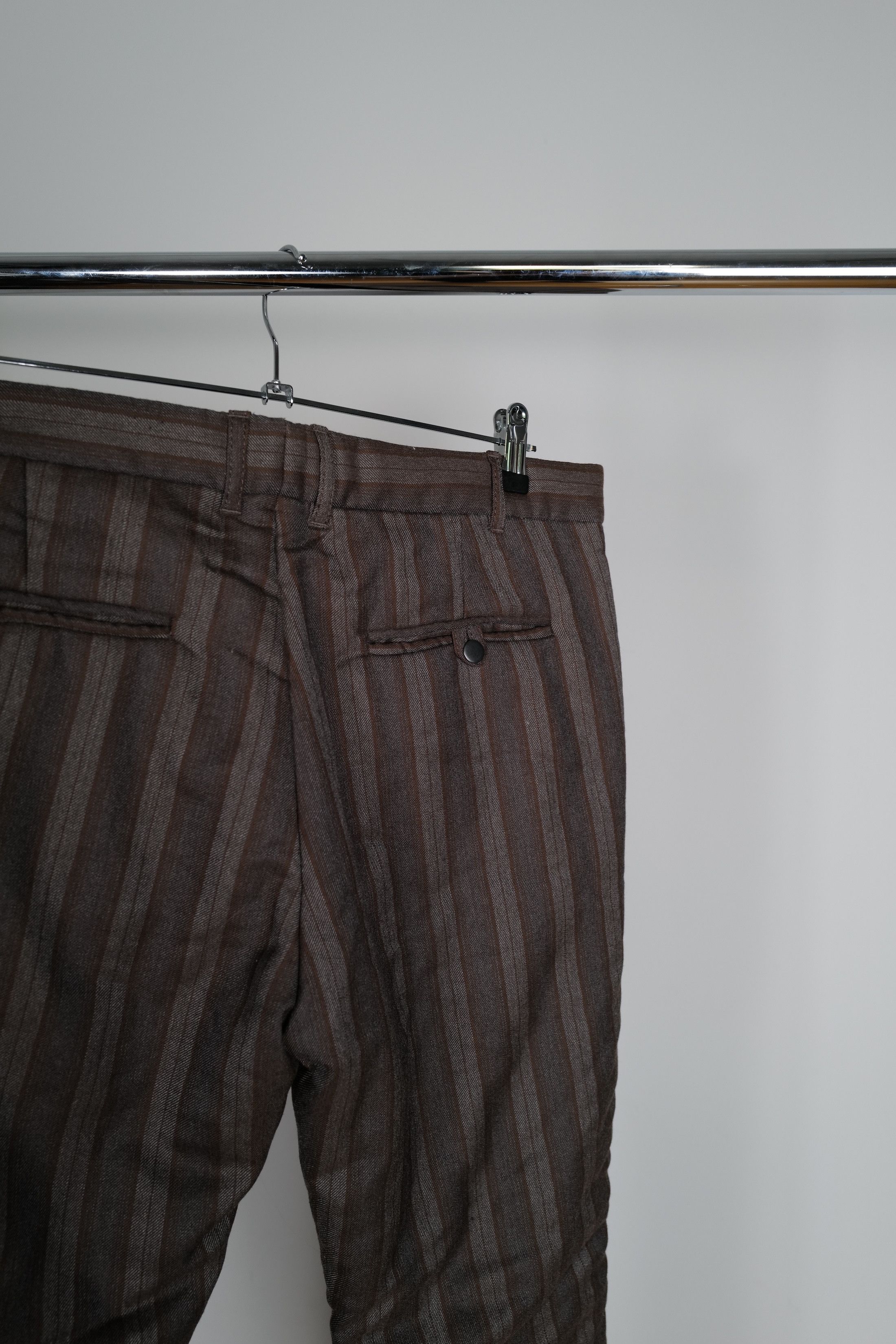 Ann Demeulemeester Ann Demeulemeester Striped Heavy Pants Size US 32 / EU 48 - 11 Thumbnail