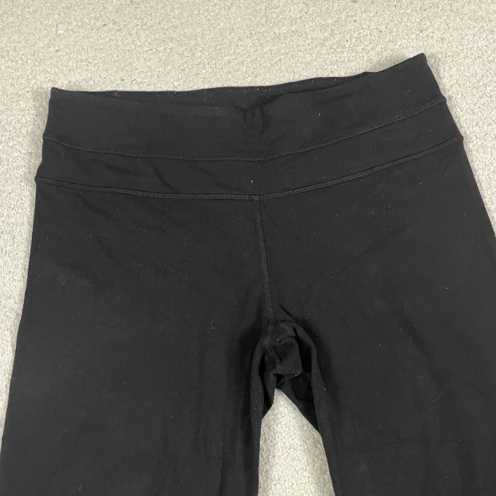 Lululemon Lululemon Pants Womens 6 Black Stretch Capri Crop Activewear Yoga Gym Size 28" / US 6 / IT 42 - 2 Thumbnail