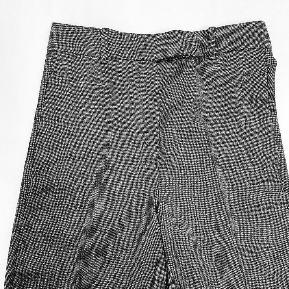 Zara New ZARA SRPLS Surplus Grey Tweed Wool Trousers Size S Size 27" / US 4 / IT 40 - 4 Thumbnail