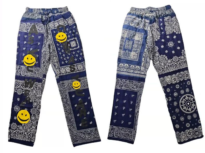 READYMADE ReadyMade Size 2 Dark blue cashew flower smiley face set su Size 38R - 3 Thumbnail