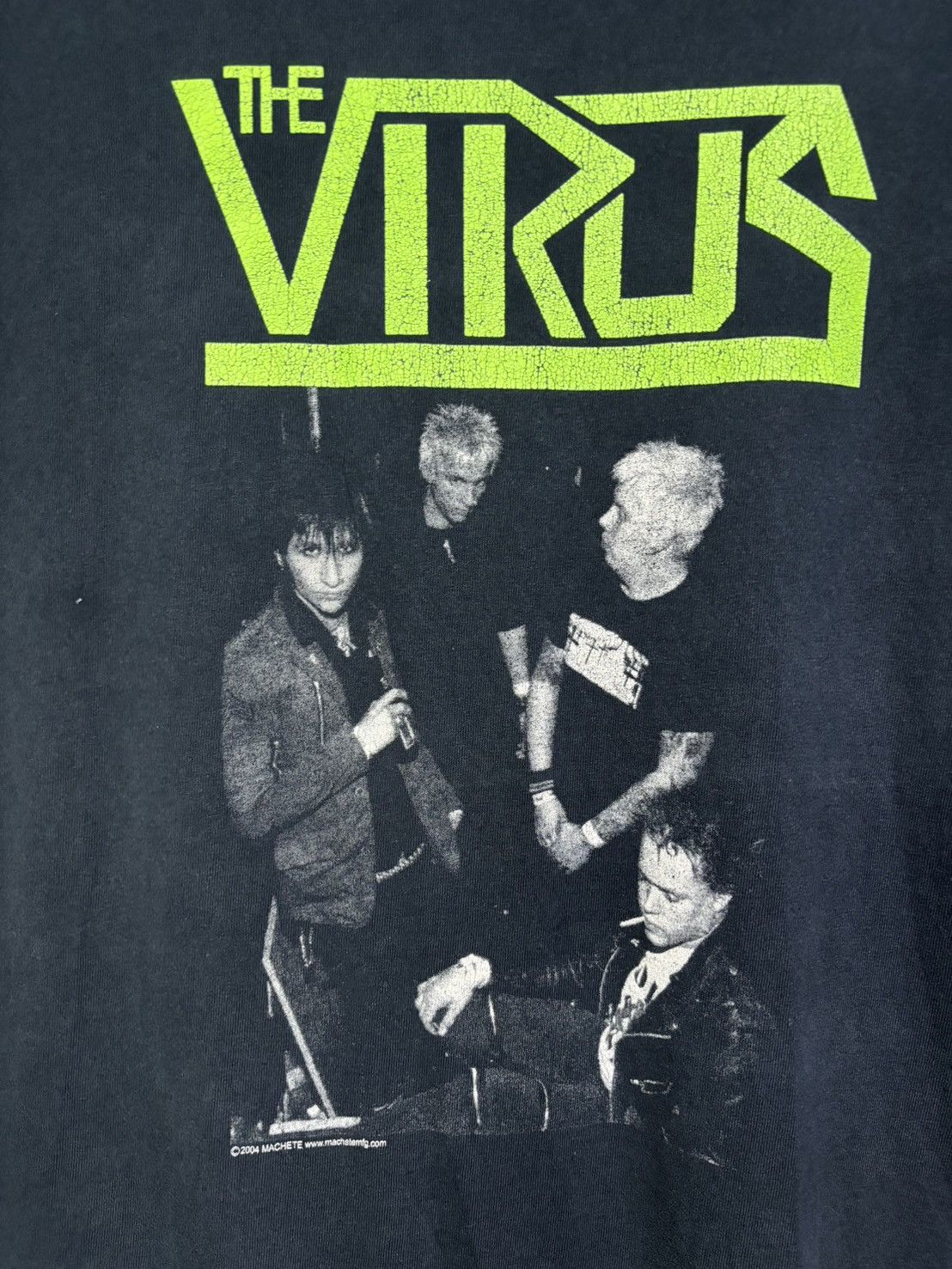 Band Tees VIntage The Virus Size US XL / EU 56 / 4 - 2 Thumbnail