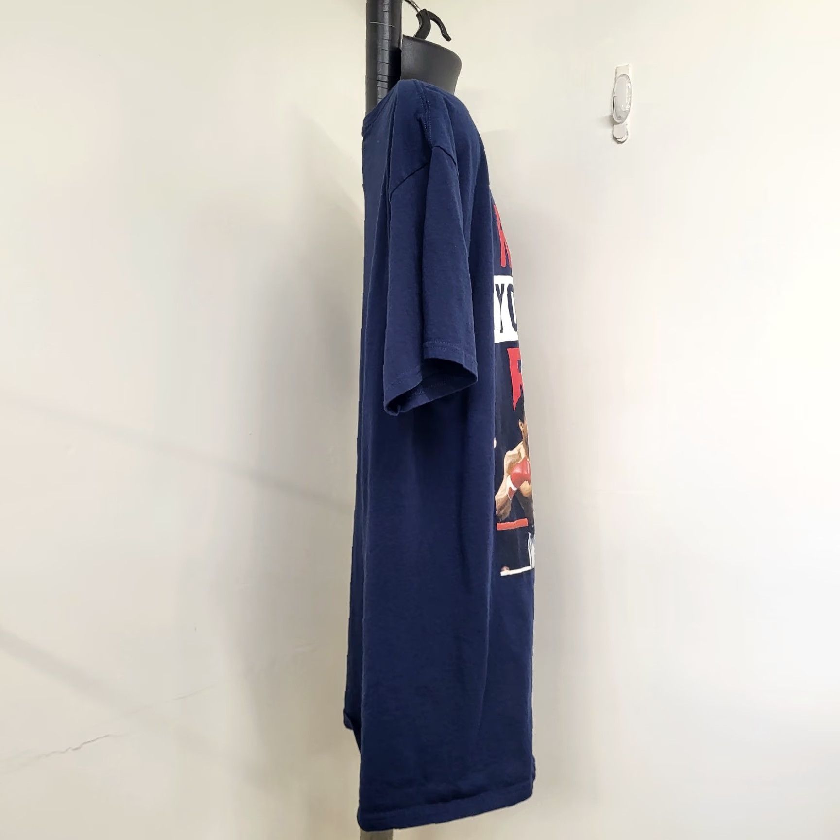 Vintage Muhammed Ali T-Shirt Men’s 2XL Navy Blue Boxing Rumble Young Man Rumble Logo Short Sleeve Cotton Crew Neck Men's Shirt Ali Size US XXL / EU 58 / 5 - 4 Thumbnail