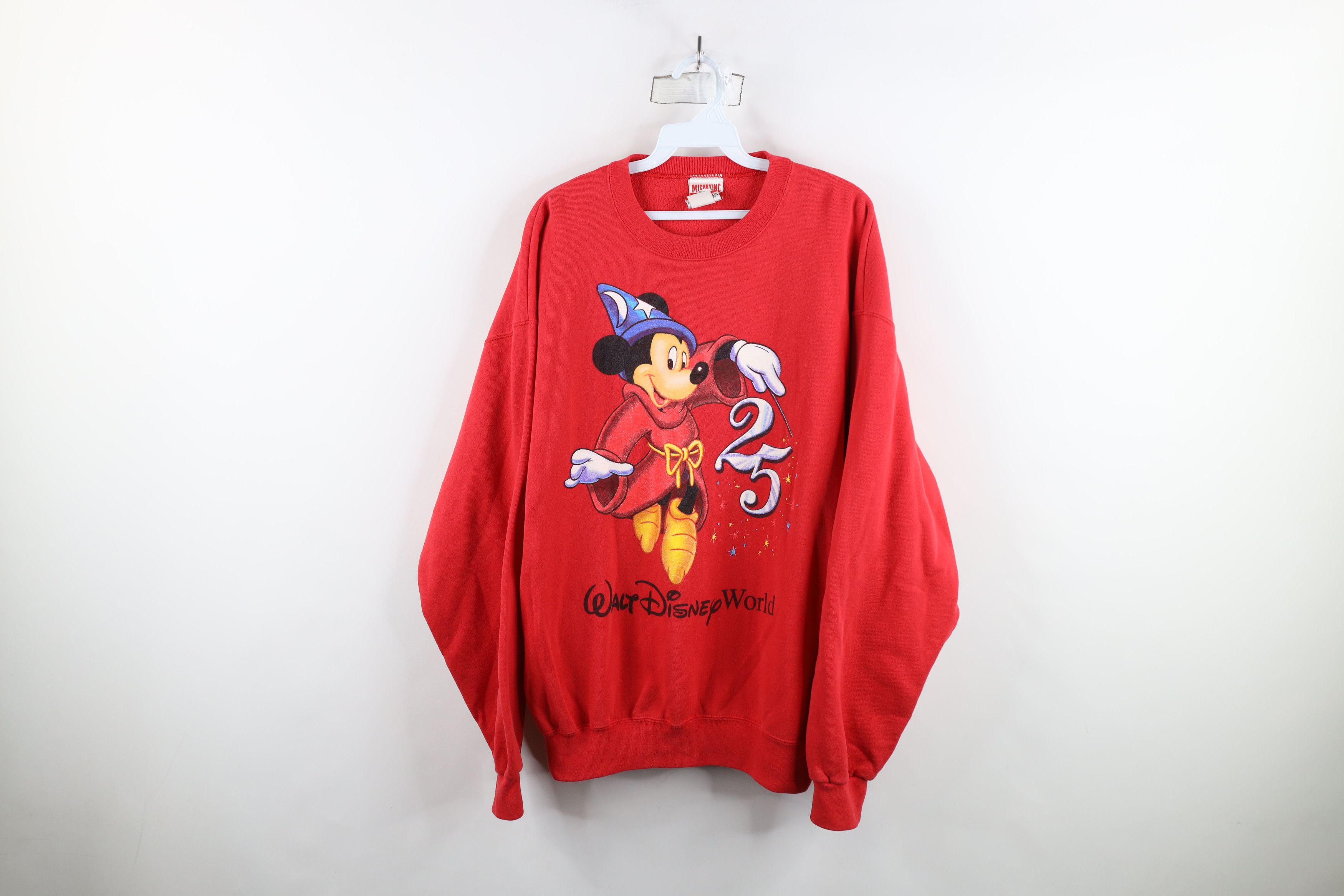 Disney × Vintage Vintage 90s Disney Anniversary Disney World Sweatshirt USA Size US L / EU 52-54 / 3 - 1 Thumbnail