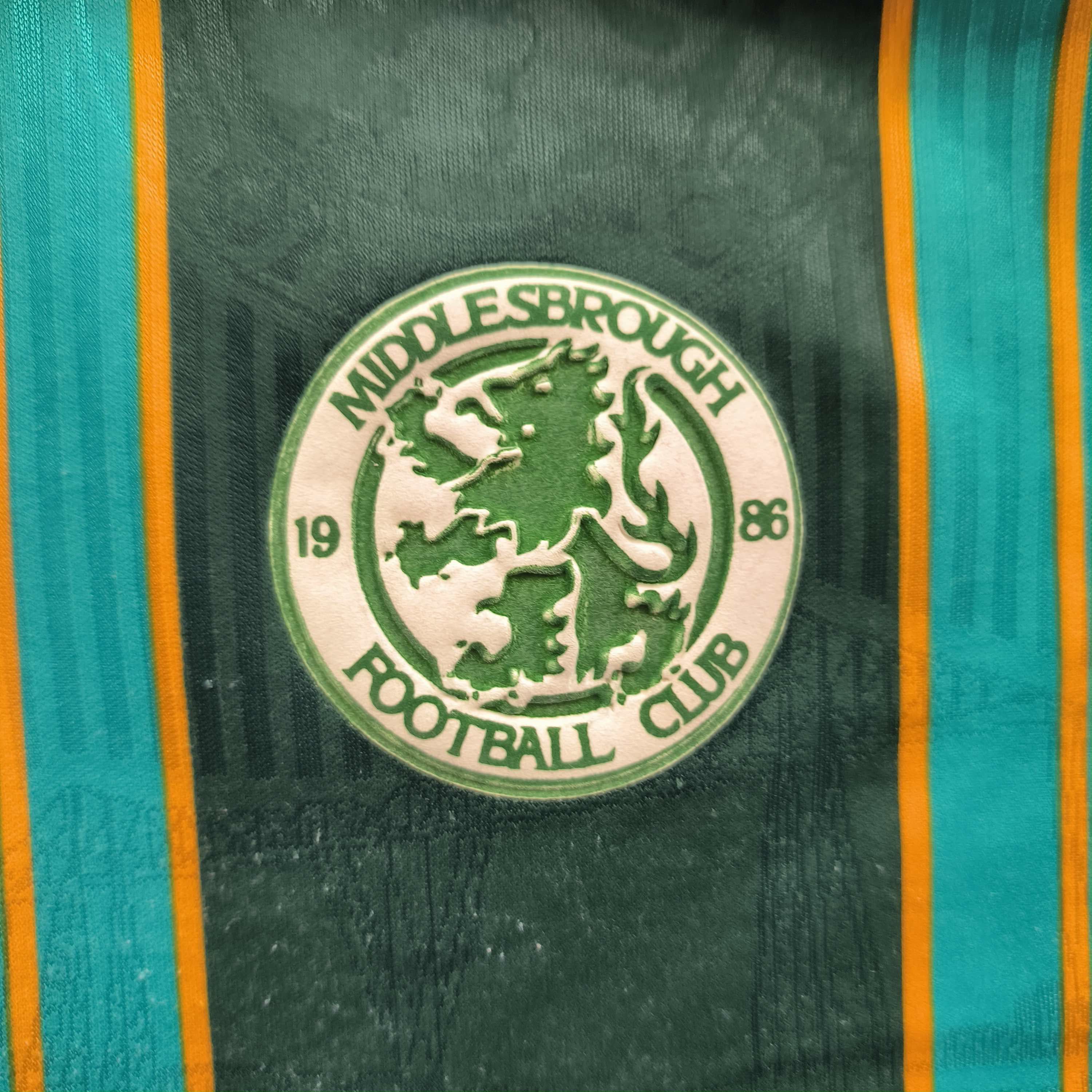 Errea Middlesbrough 1994-95 Errea away football jersey size M Size US M / EU 48-50 / 2 - 3 Thumbnail