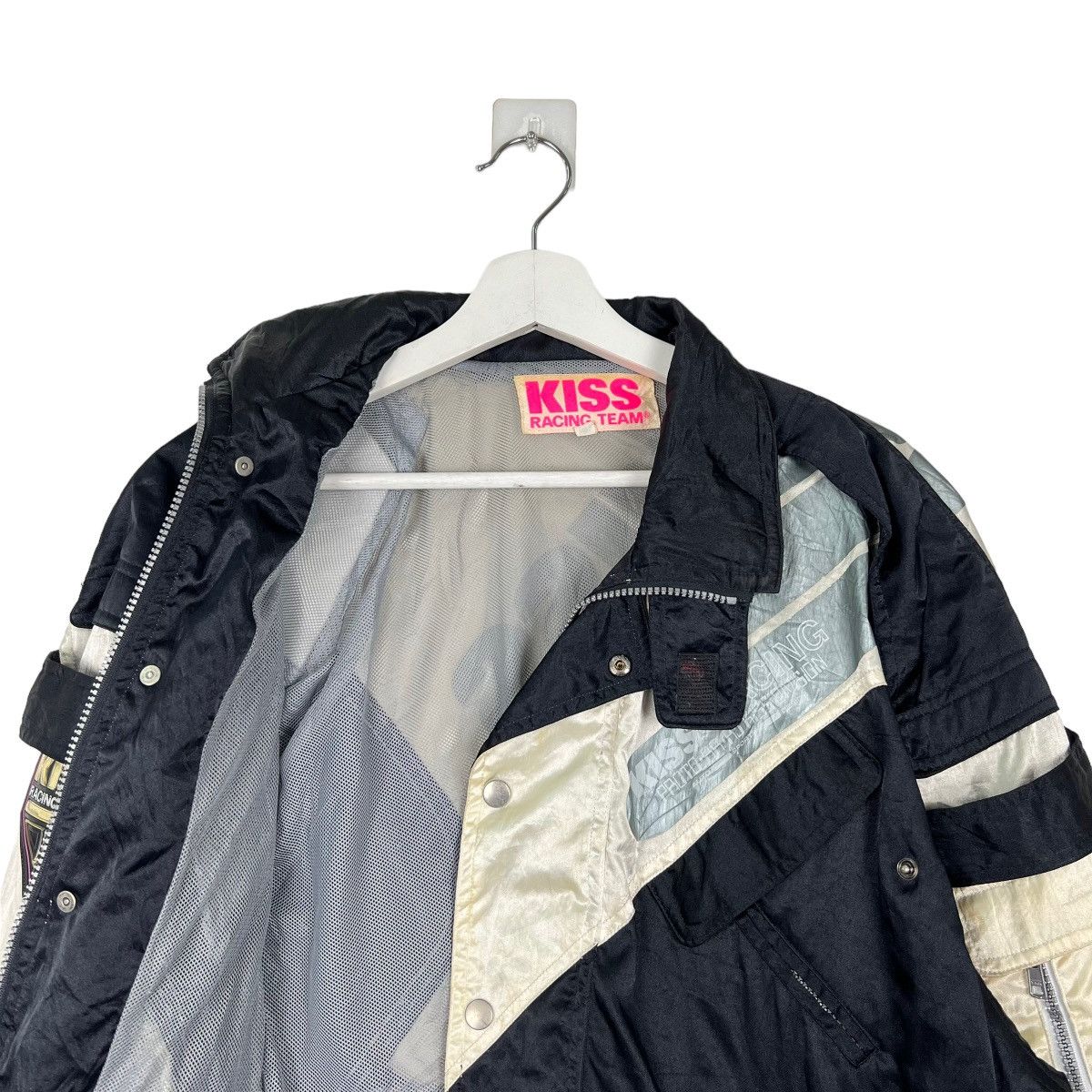 Kadoya 🔥 RARE KISS RACING TEAM HYBRID SURVIVAL MOTO JACKET Size US L / EU 52-54 / 3 - 10 Thumbnail