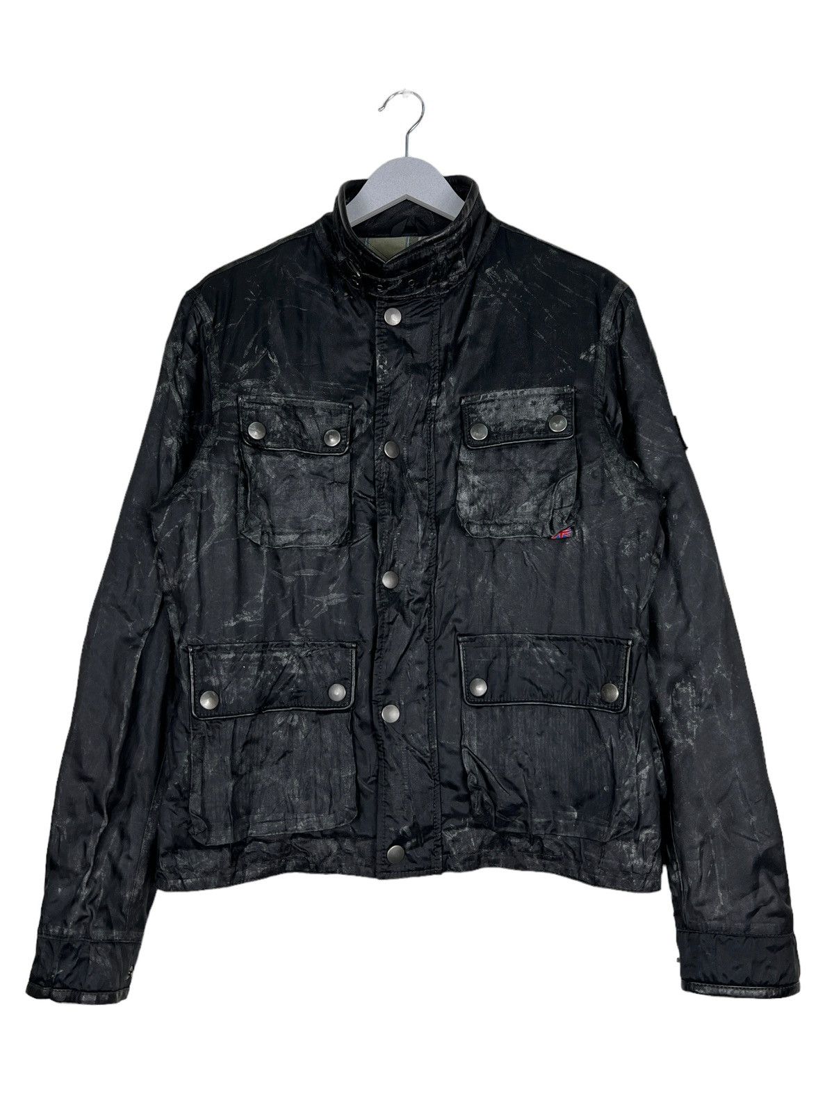 Belstaff 🔥 BELSTAFF COATED WAX MOTO JACKET MADE IN ITALY Size US S / EU 44-46 / 1 - 2 Thumbnail