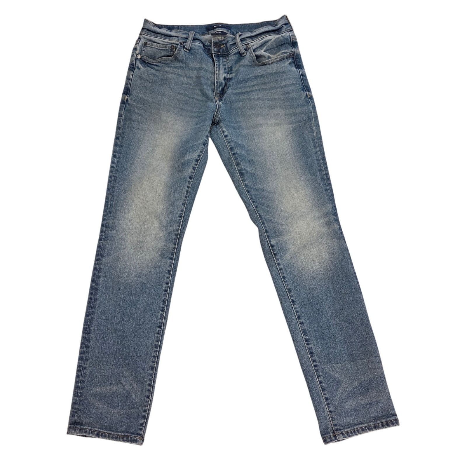 Aeropostale Aeropostale Acid Wash Blue Denim Skinny Jeans 30x30 Size 30" / US 8 / IT 44 - 1 Thumbnail