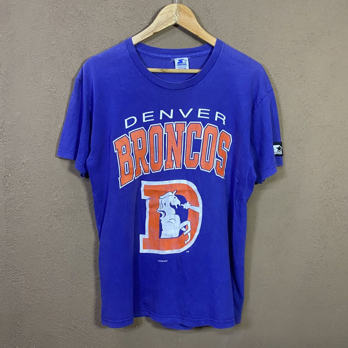 NFL Vintage 1994 NFL DENVER BRONCOS T-shirt Size US M / EU 48-50 / 2 - 1 Thumbnail
