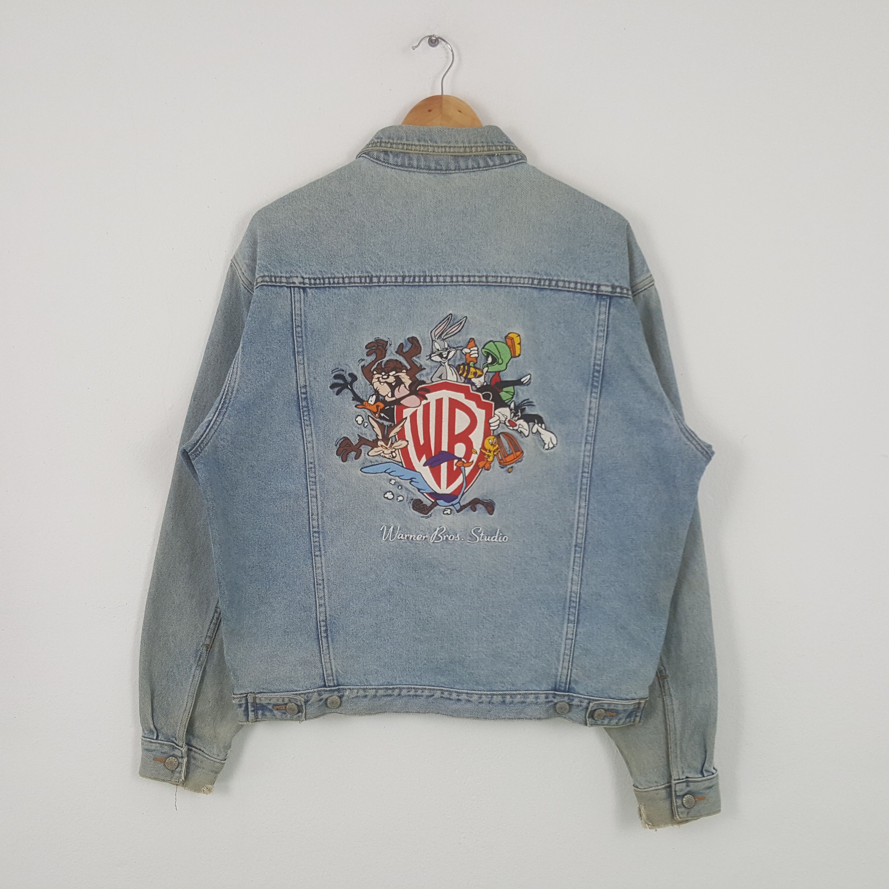 Men's Warner Bros Denim Jackets | Grailed