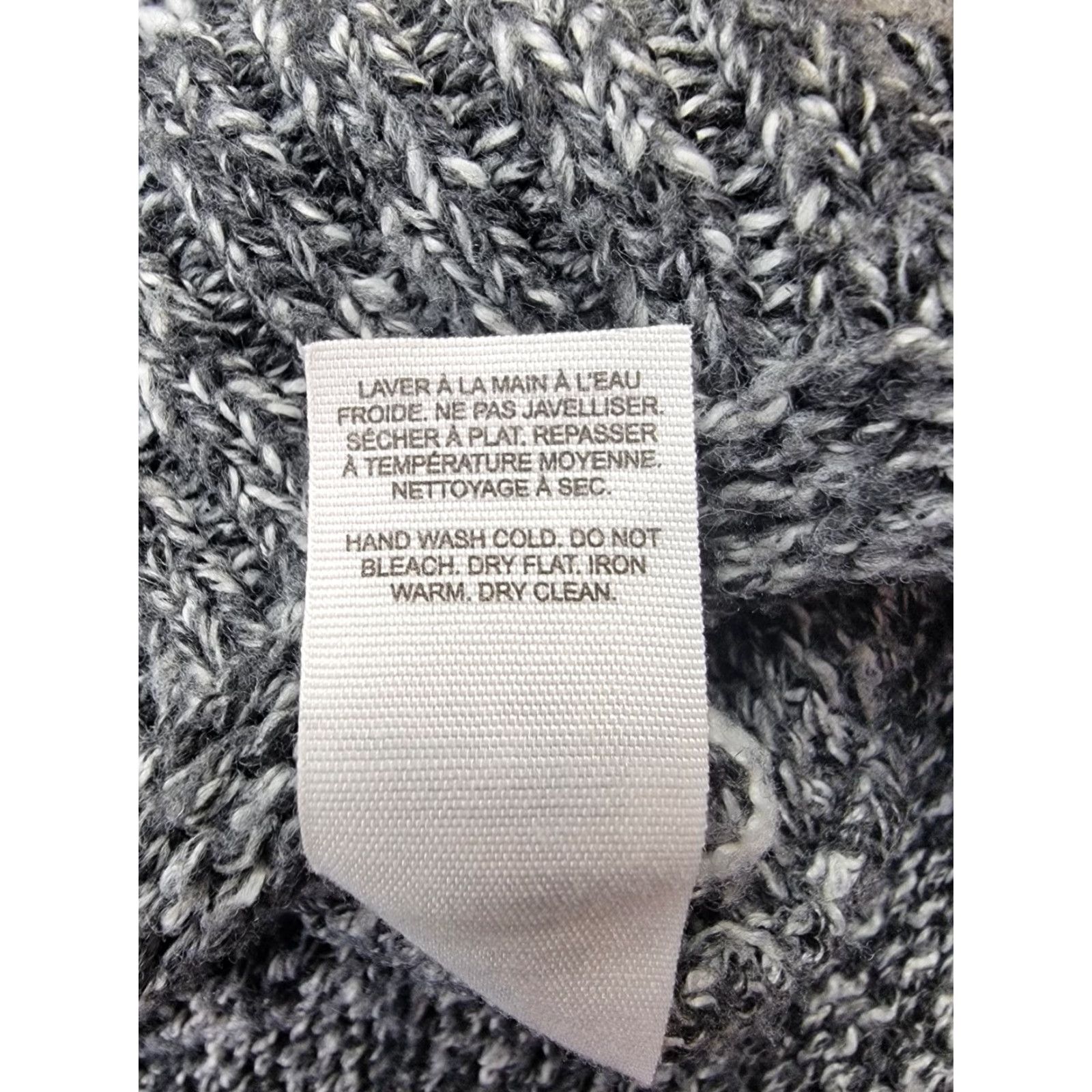 Garage Garage Sweater Womens Medium Gray Pullover Turtleneck Knit Winter Casual Size M / US 6-8 / IT 42-44 - 6 Thumbnail