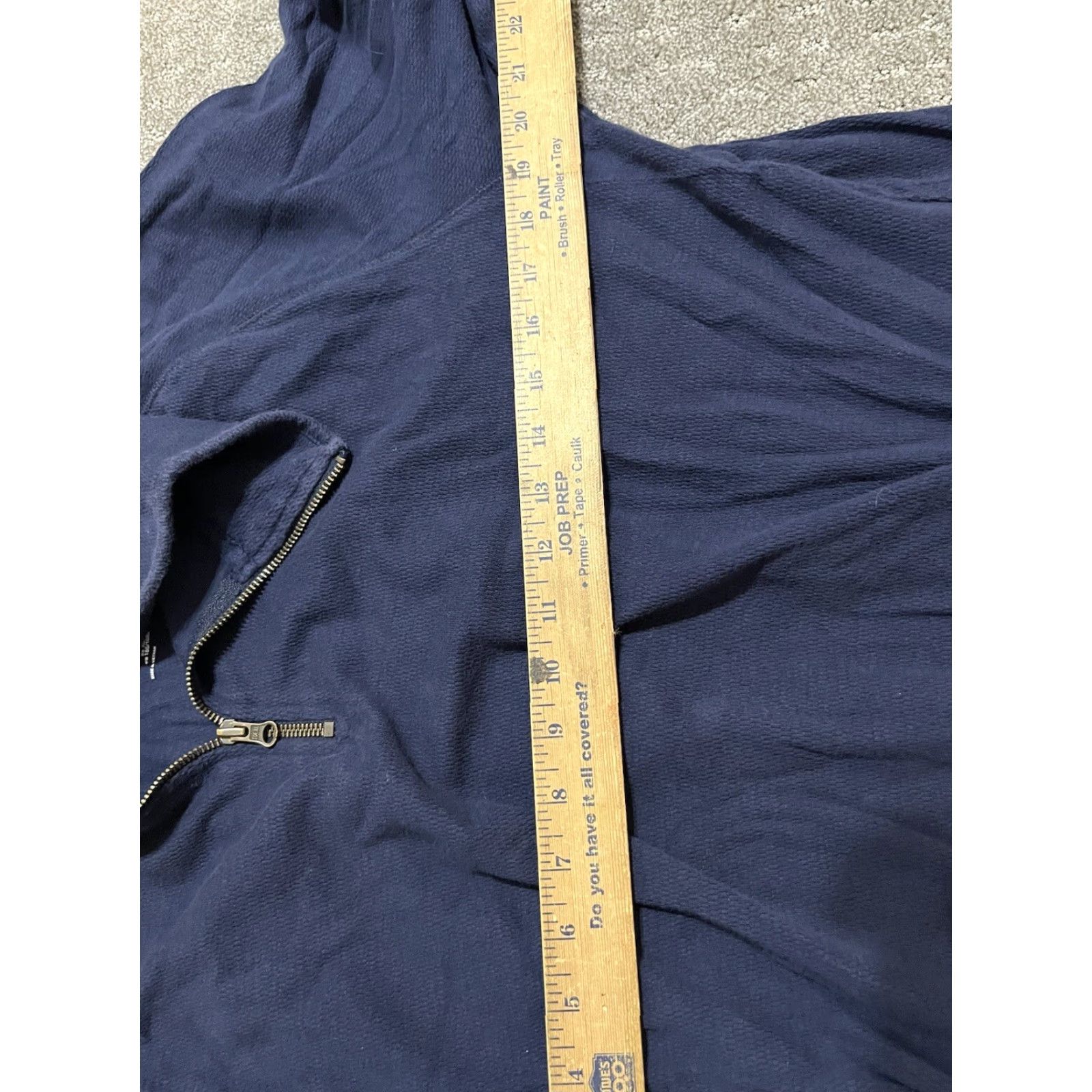 Gap VINTAGE Gap Sweater Shirt Mens XL Navy 1/4 Zip Pullover Casual City Sports Crew Neck Fleece Logo Men Size US XL / EU 56 / 4 - 4 Thumbnail