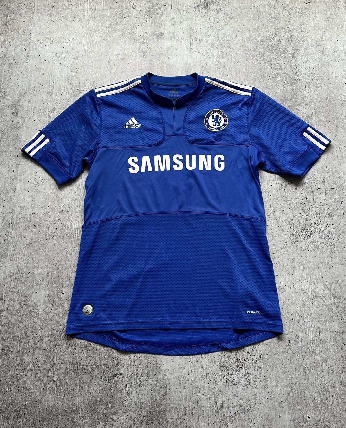 2009/10 Adidas Chelsea FC Vintage Home Soccer Jersey