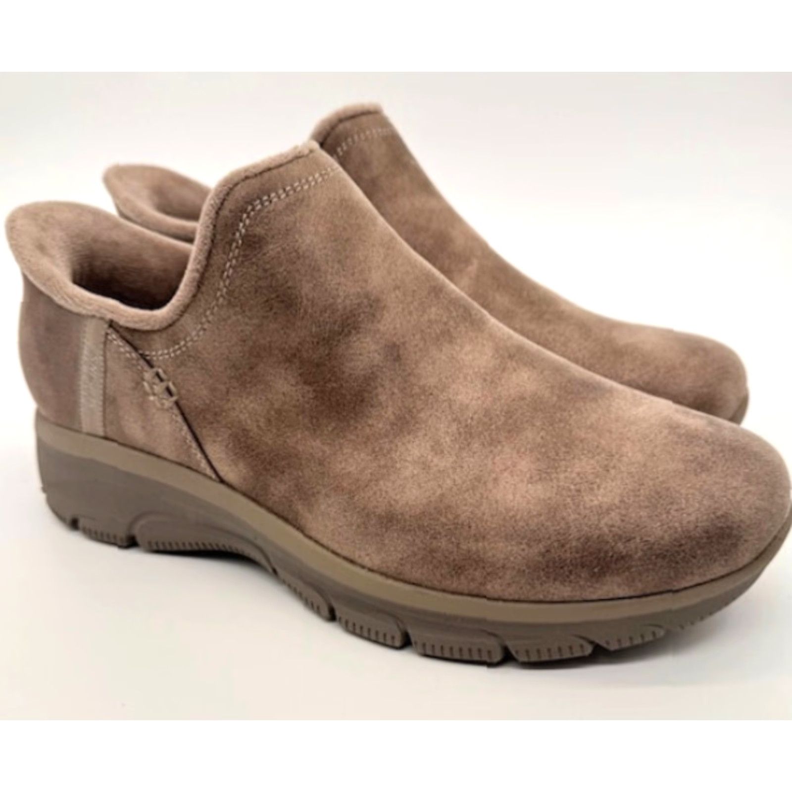 SKECHERS VINTAGE Skechers Easy Going Modern Hour Women’s 10 Wide Fit Slip On Bootie Brown 7063 Shoes Womens Shoes Size US 10 / IT 40 - 3 Thumbnail