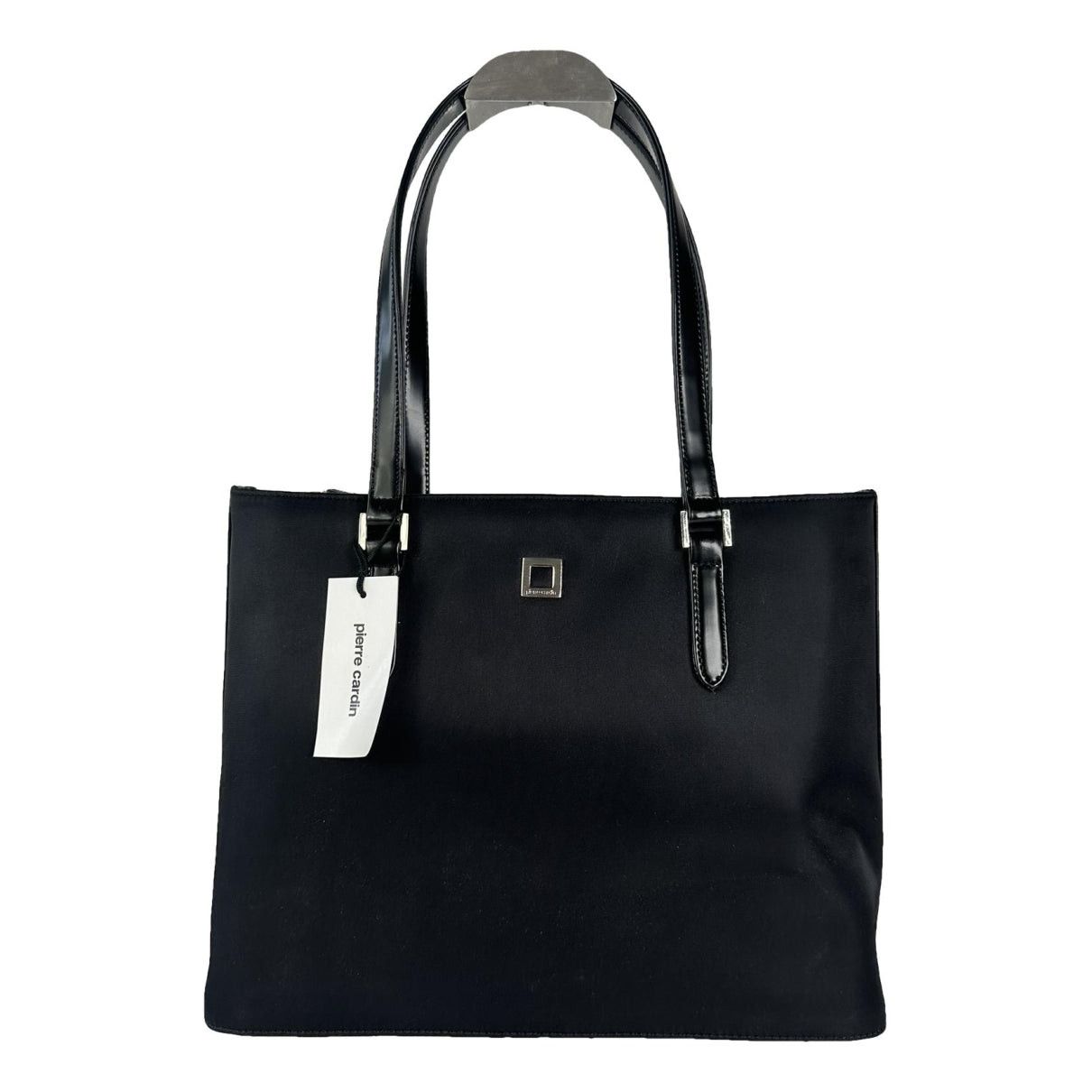 Pierre Cardin Black Leather Handbag Size ONE SIZE - 1 Thumbnail