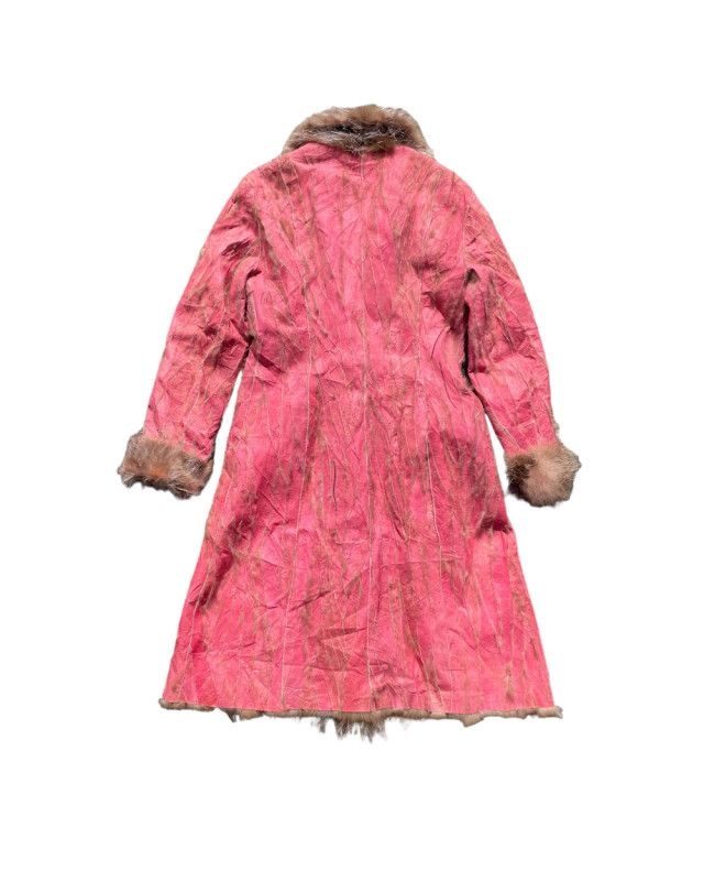 Other Vintage Reversible Patchwork Fur and Leather Patchwork Coat Size M / US 6-8 / IT 42-44 - 4 Thumbnail