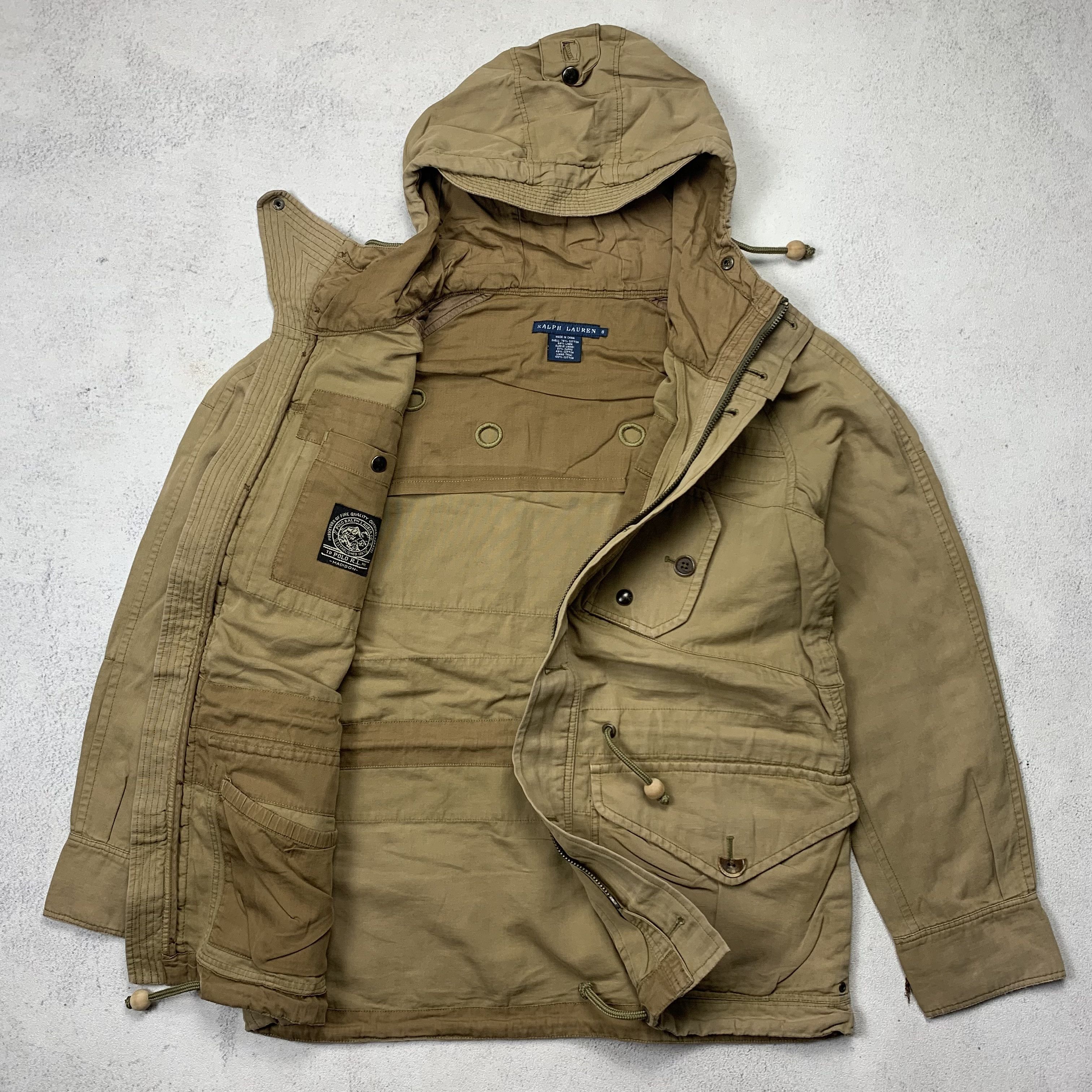 Polo Ralph Lauren Vintage Polo Ralph Lauren Multi Pocket Tactical Jacket Size US M / EU 48-50 / 2 - 3 Thumbnail