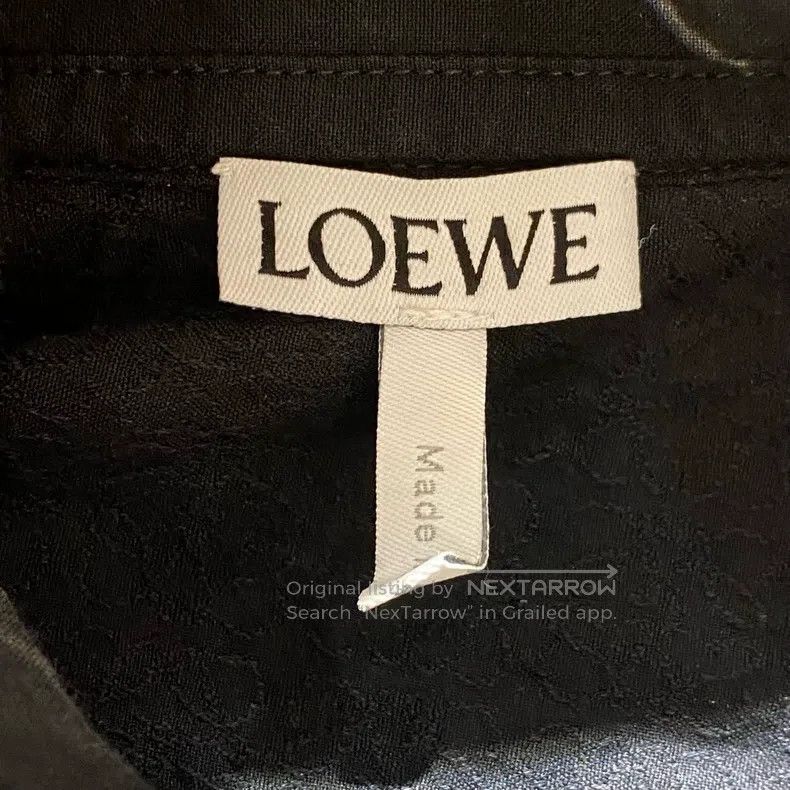 Loewe Loewe 24 Model Removable Hood Shirt Jacket Size XS / US 0-2 / IT 36-38 - 3 Thumbnail