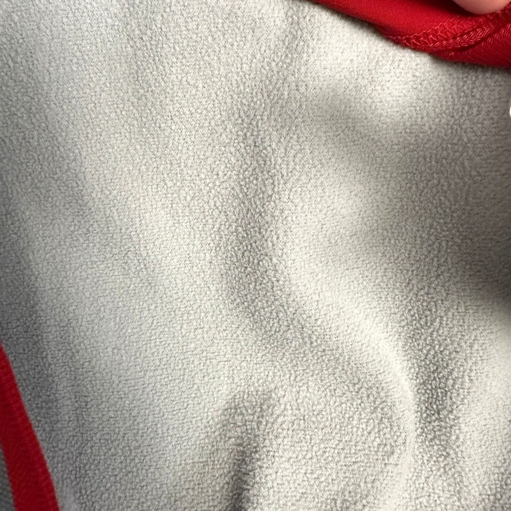 Adidas adidas Track Jacket Men M Red Full Zip Zipped Pockets Microfleece polyester Sports Casual Activewear Size US M / EU 48-50 / 2 - 7 Thumbnail