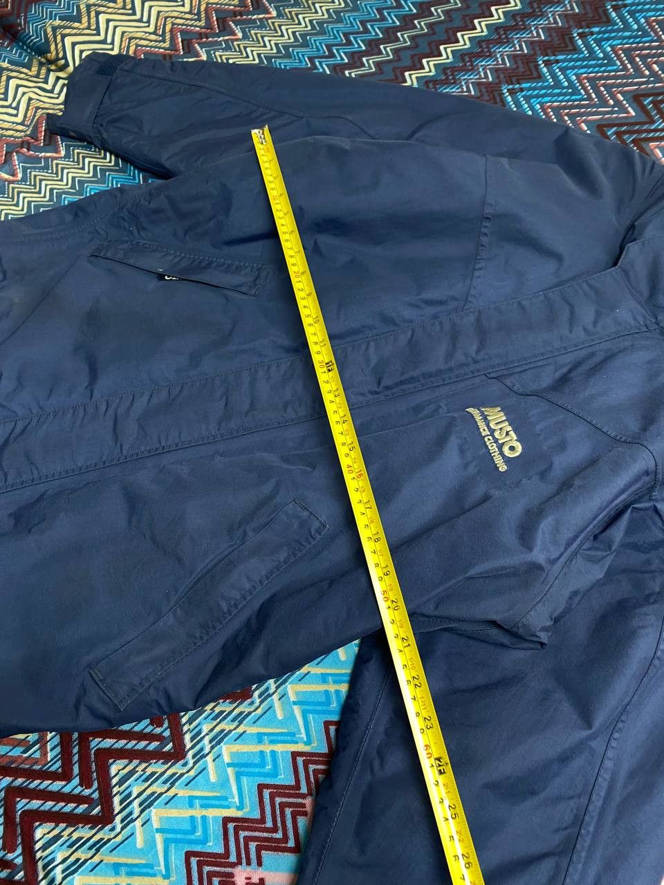 Musto MUSTO Yachting Vintage Distressed Nylon Sailing Jacket Size US M / EU 48-50 / 2 - 11 Thumbnail