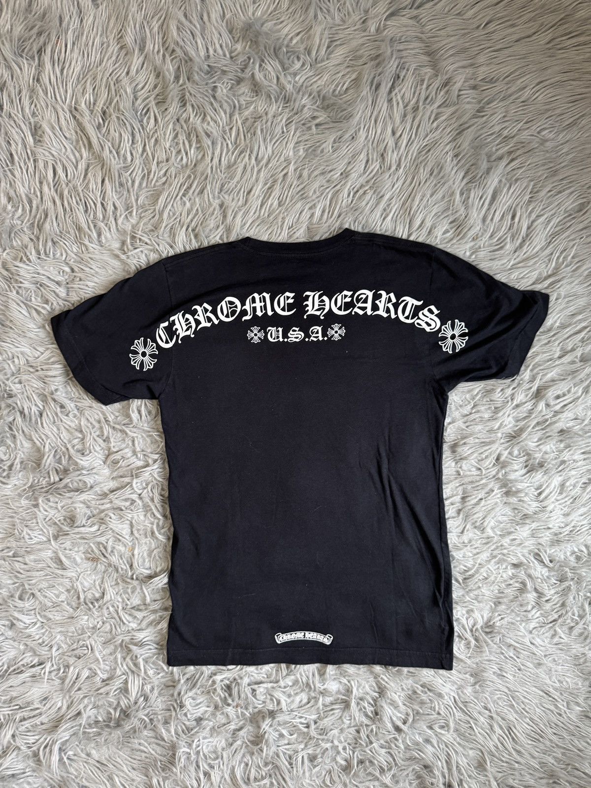 Chrome Hearts Black U.S.A. Tee