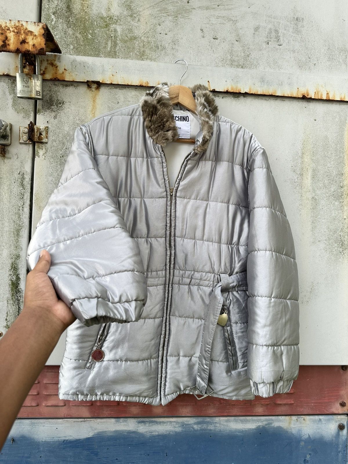 Moschino 👹Moschino Light Bubble Puffer Jacket (Woman) Size US M / EU 48-50 / 2 - 6 Thumbnail