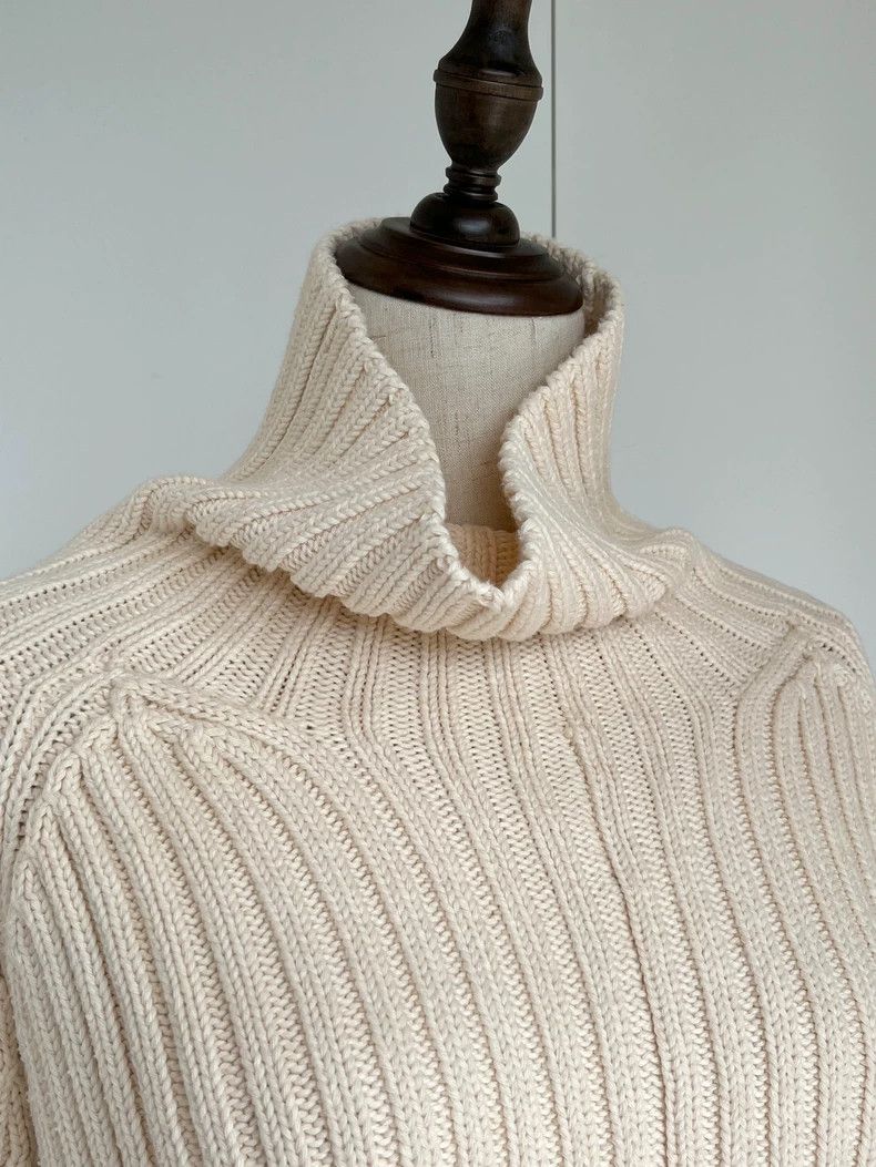 Y's Y's size 3 03ss Show Long Sleeve Cream Sweater Size M / US 6-8 / IT 42-44 - 6 Thumbnail