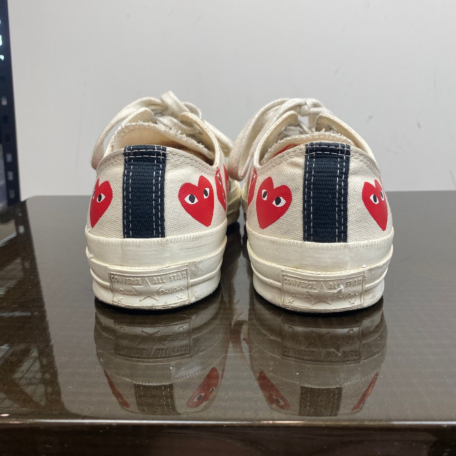 Comme des Garcons PLAY × Converse Converse Comme des Garcons Play Multi Heart Sneakers Men's 8 Size US 8 / EU 41 - 3 Thumbnail