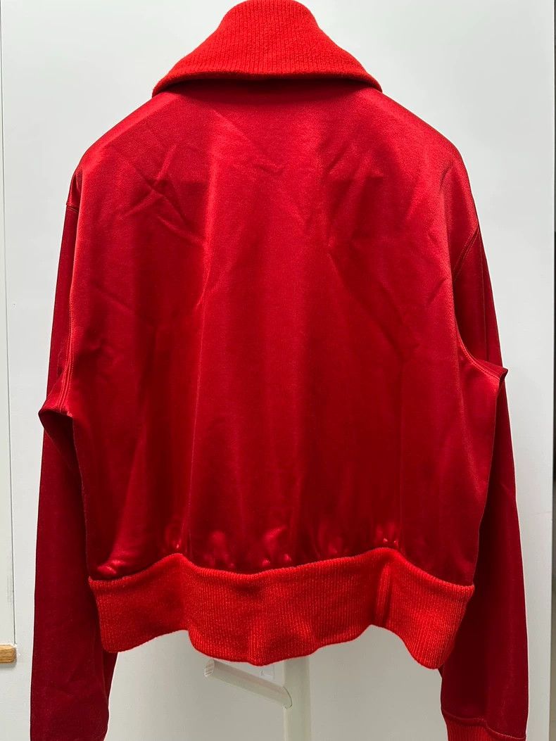 Versace Versace A cropped dropped shoulder jacket with a high neck Size US XL / EU 56 / 4 - 2 Thumbnail