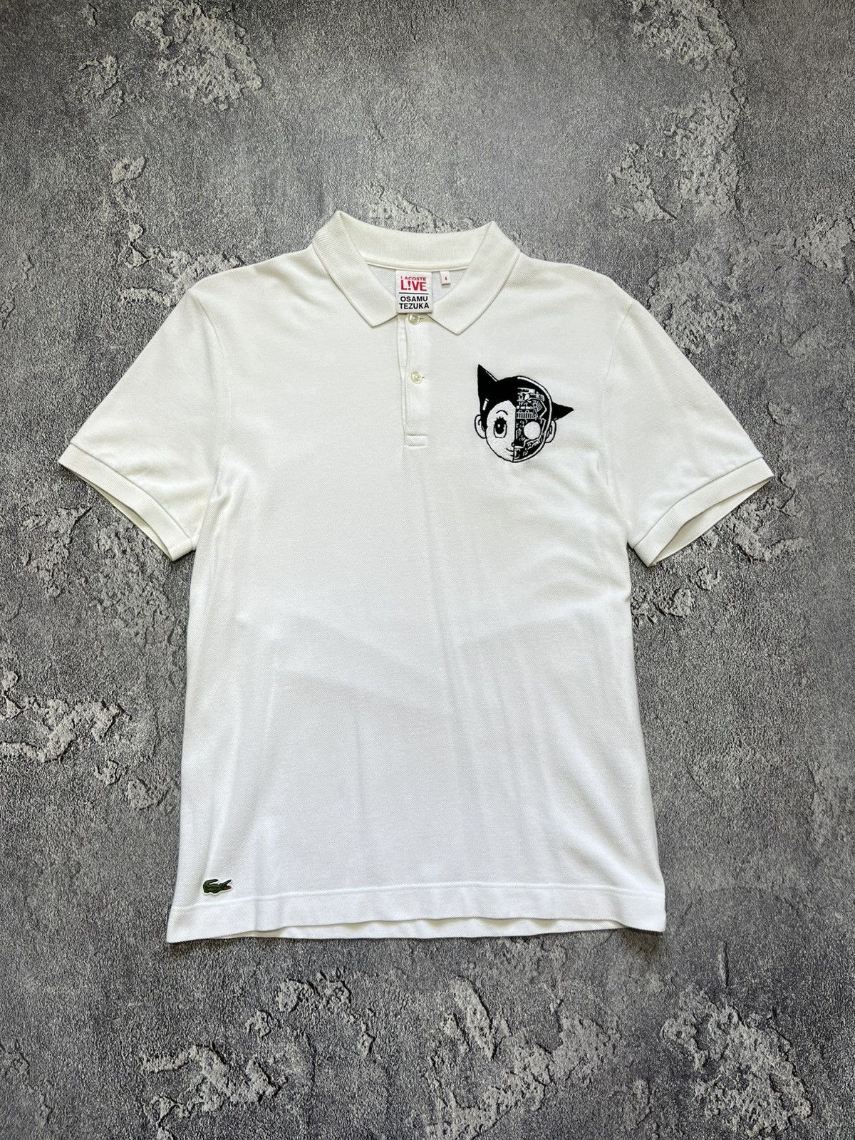 LACOSTE LIVE OSAMU TEZUKA ポロシャツ サイズ4 Lacoste L!VE x Osamu Tezuka 2013 Capsule Collection | Hypebeast