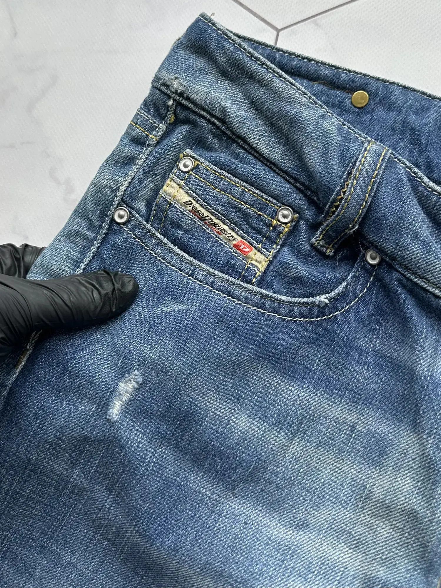 Diesel Diesel Vintage Flare Jeans (B180) Size 28" / US 6 / IT 42 - 4 Thumbnail
