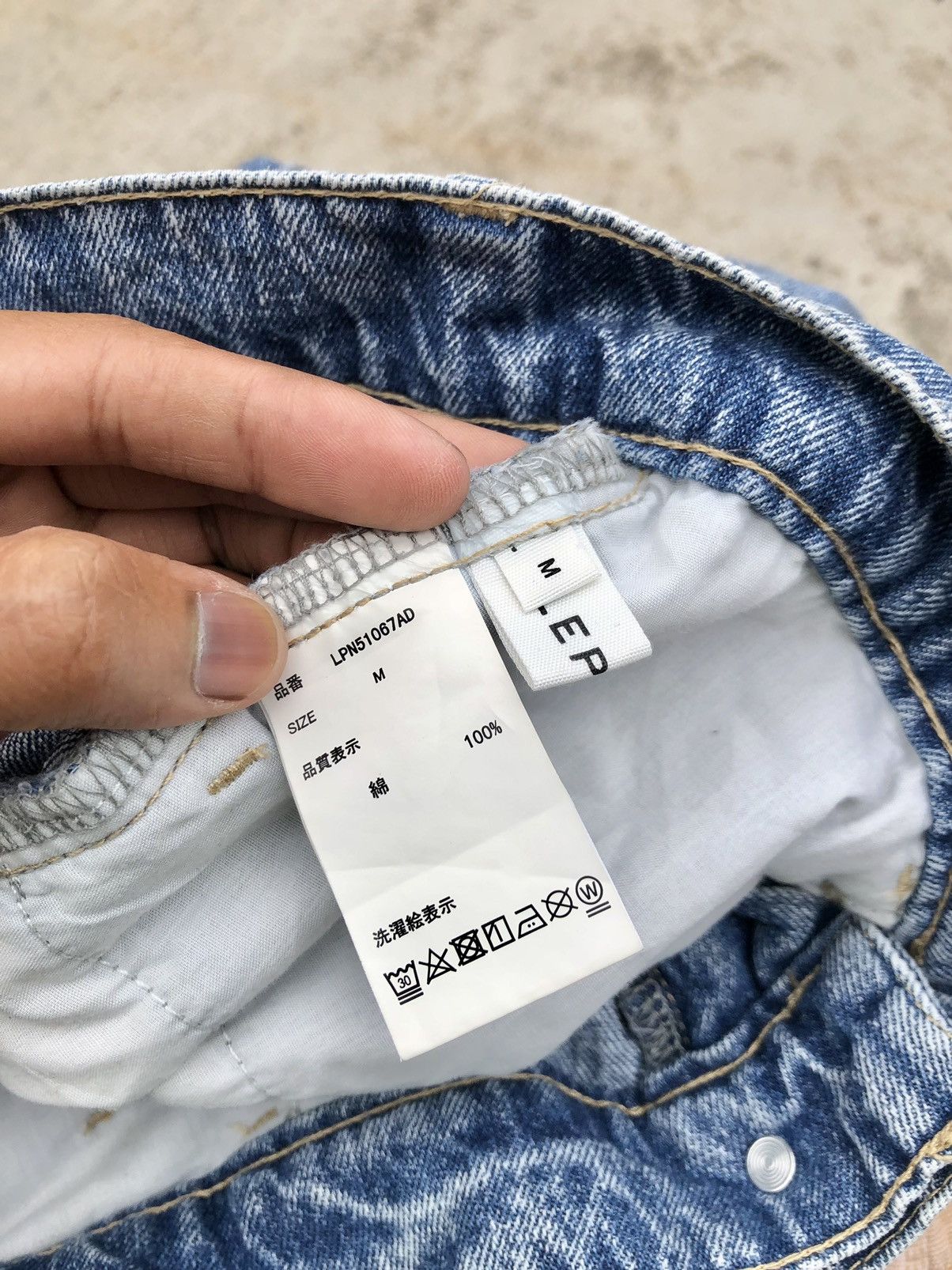 Other SUPER BAGGY⚡️⚡️LEPSIM DISTRESSED JEANS Size US 28 / EU 44 - 2 Thumbnail