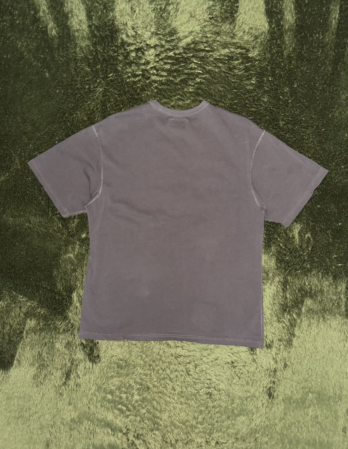 Japanese Brand [M] NamerClothing Graphic Flat Seam T-Shirt Charcoal Size US M / EU 48-50 / 2 - 8 Thumbnail