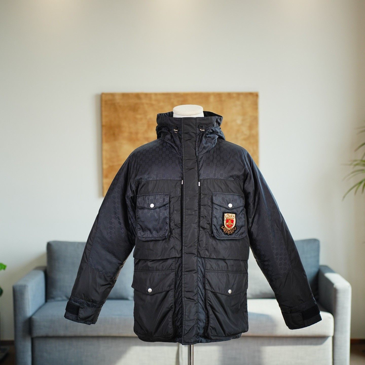 Gucci Gucci Down Black Heavy Coat m Men Size US M / EU 48-50 / 2 - 1 Thumbnail
