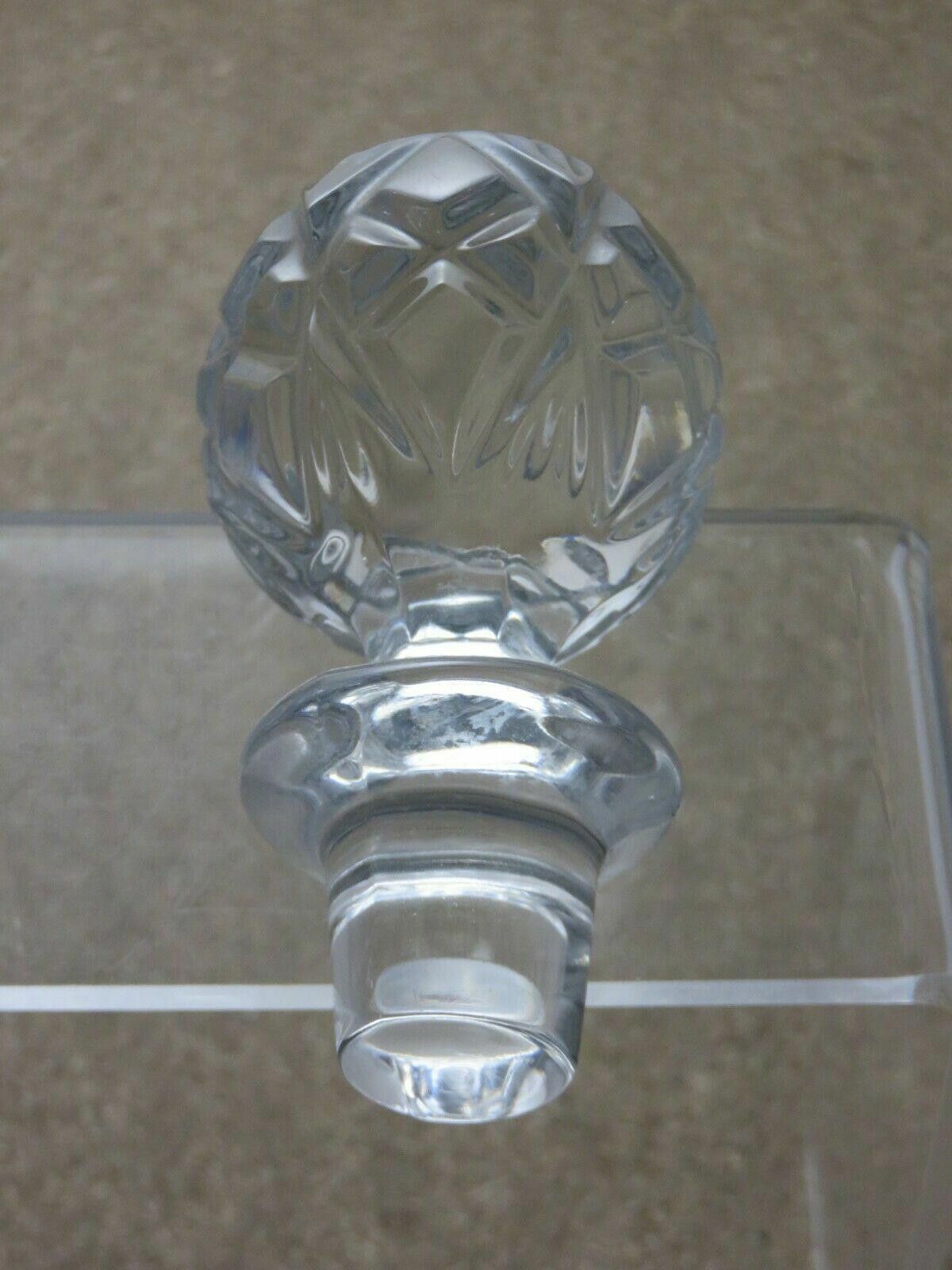 Other Zajecar Crystal Cut Glass Square Whiskey Decanter Stopper Size ONE SIZE - 6 Thumbnail
