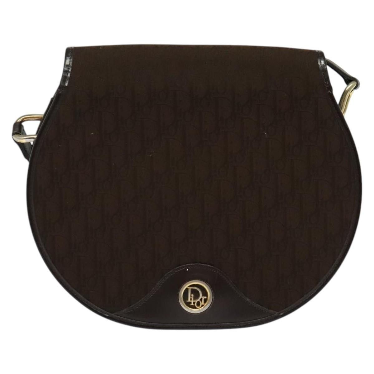 Dior Christian Dior Vintage Trotter Flap Shoulder Bag Canvas Size ONE SIZE - 1 Thumbnail