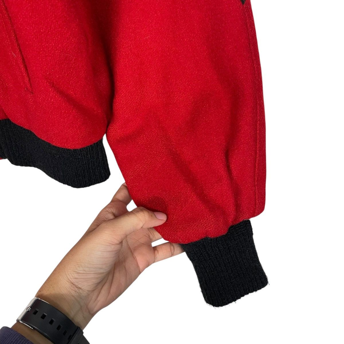 Vintage Vintage 80s Cripple Creek By Circle S Wool Suede Jacket Size US M / EU 48-50 / 2 - 13 Thumbnail