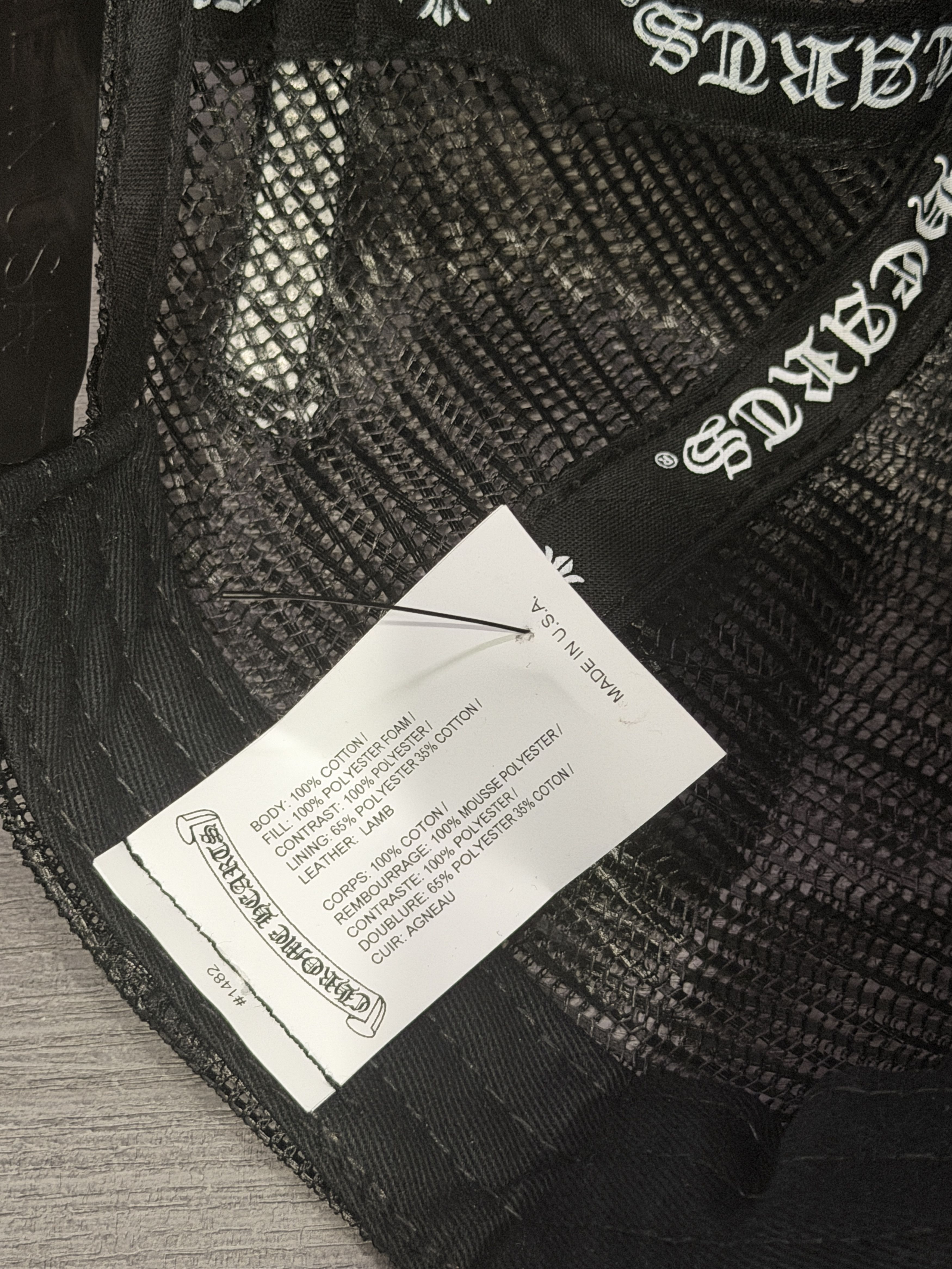 Chrome Hearts Fuck patch trucker Size ONE SIZE - 5 Thumbnail