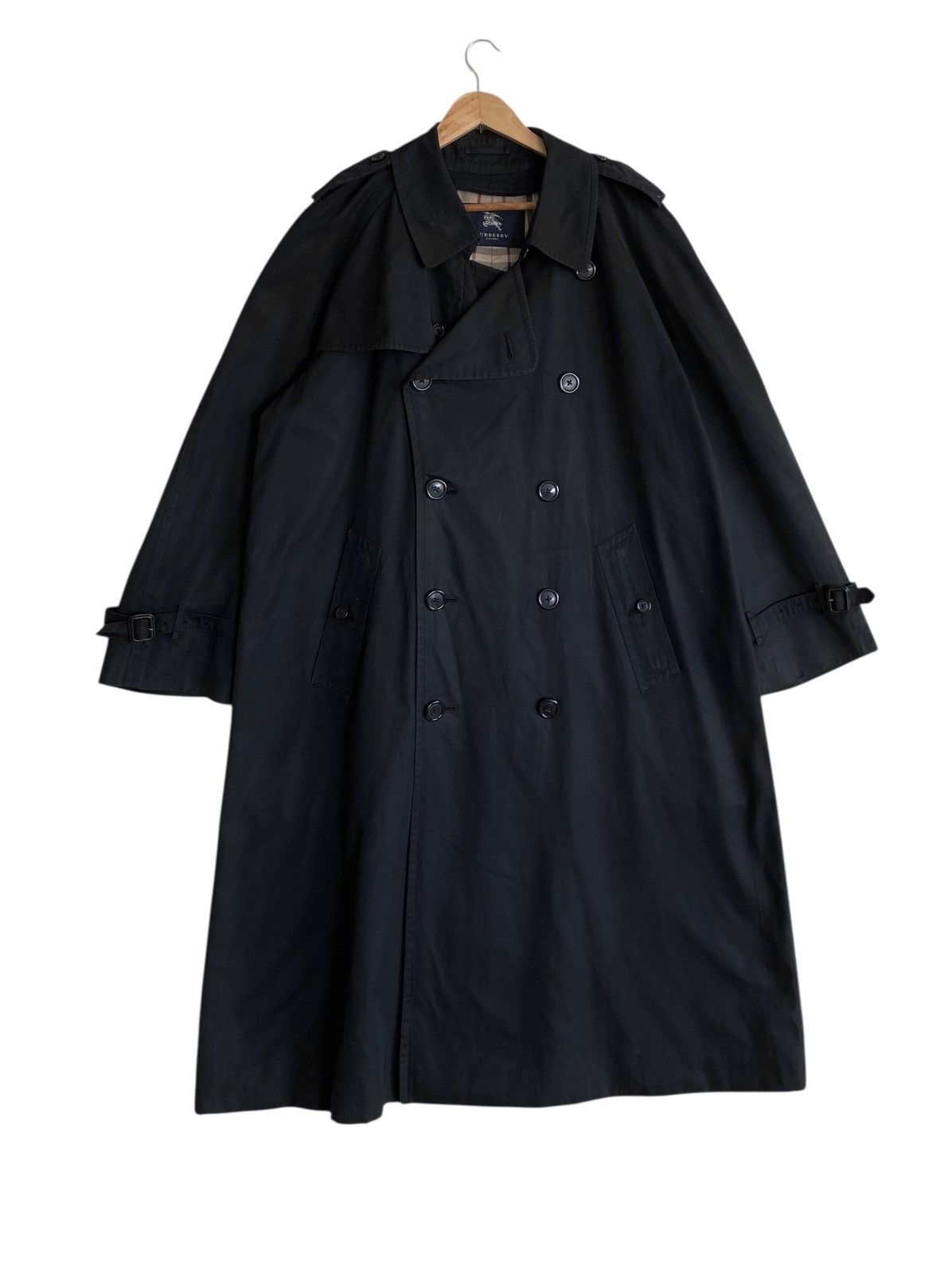 Burberry Very Rare Vintage Burberry Checkered Trench Coat 2000s Size US L / EU 52-54 / 3 - 1 Thumbnail