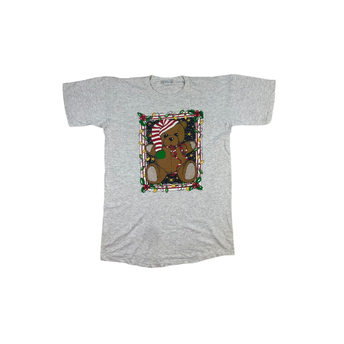 Vintage Vintage Milaca Christmas Teddy Bear Tee Size US L / EU 52-54 / 3 - 1 Thumbnail