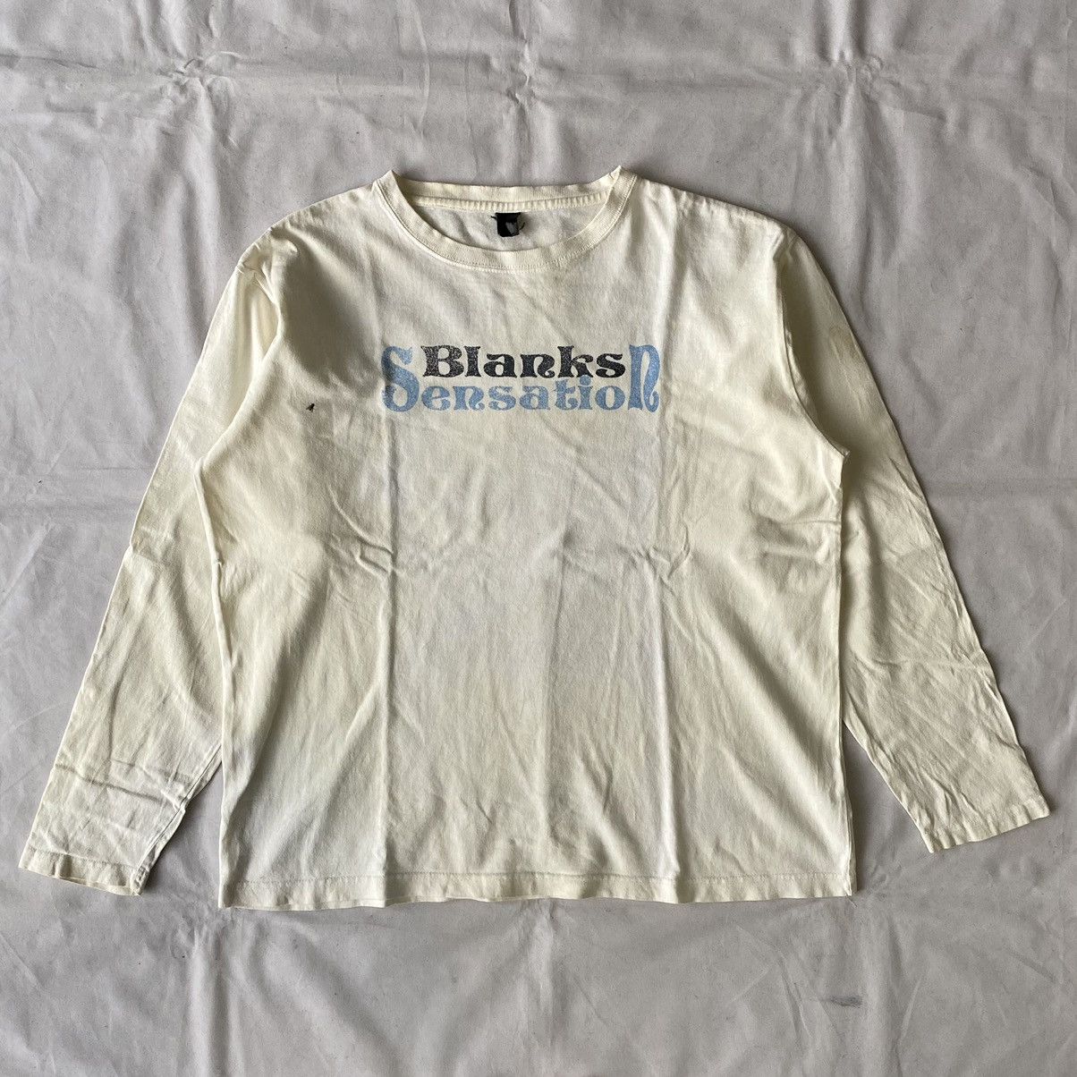 If Six Was Nine × Japanese Brand × Le Grande Bleu (L.G.B.) Vintage Streetwear Japan Blank Sensations Long Sleeve Tees Size US XL / EU 56 / 4 - 2 Thumbnail