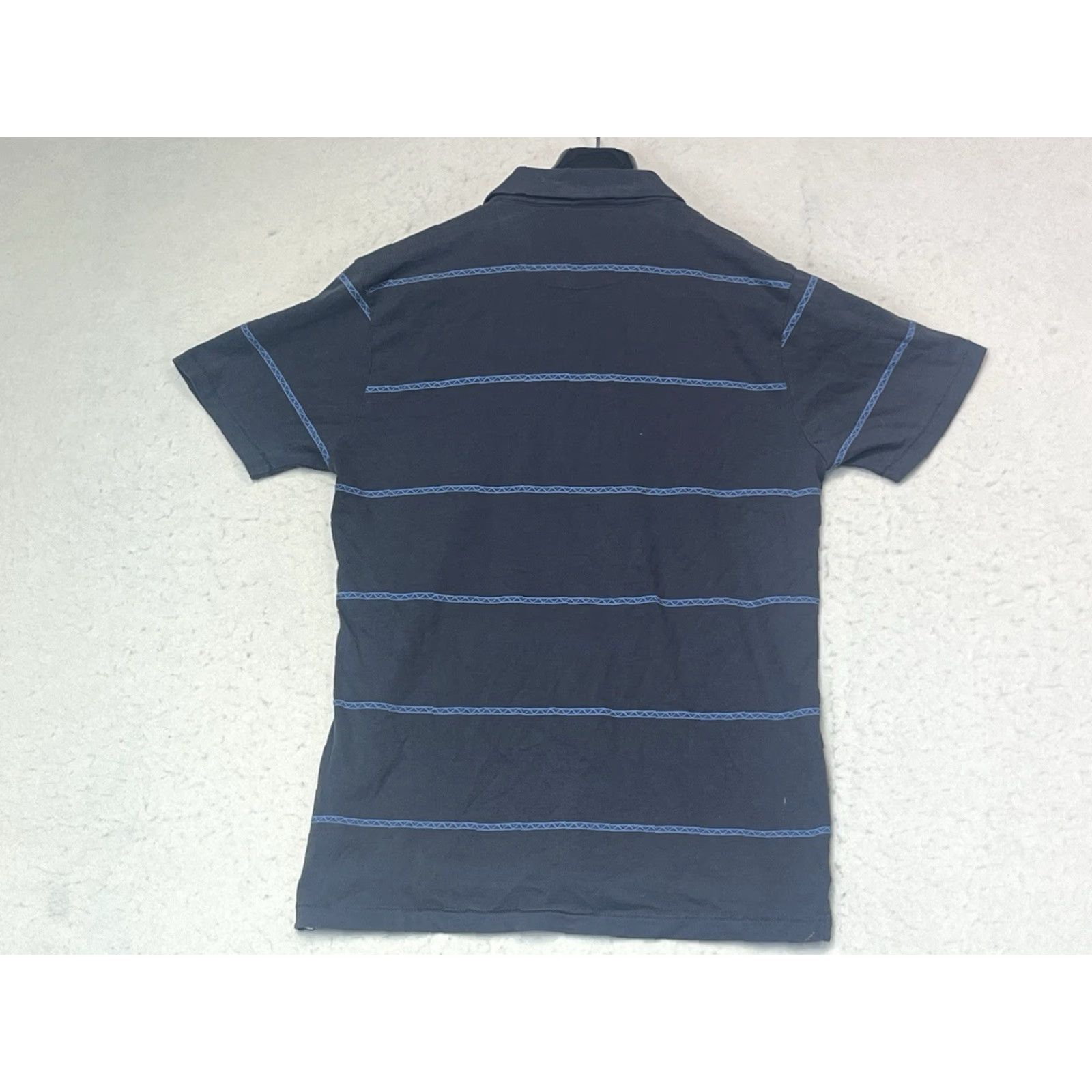 Quiksilver Quick Silver Polo Shirt Gray Short Sleeve Collared Striped Men's M Size US M / EU 48-50 / 2 - 2 Thumbnail