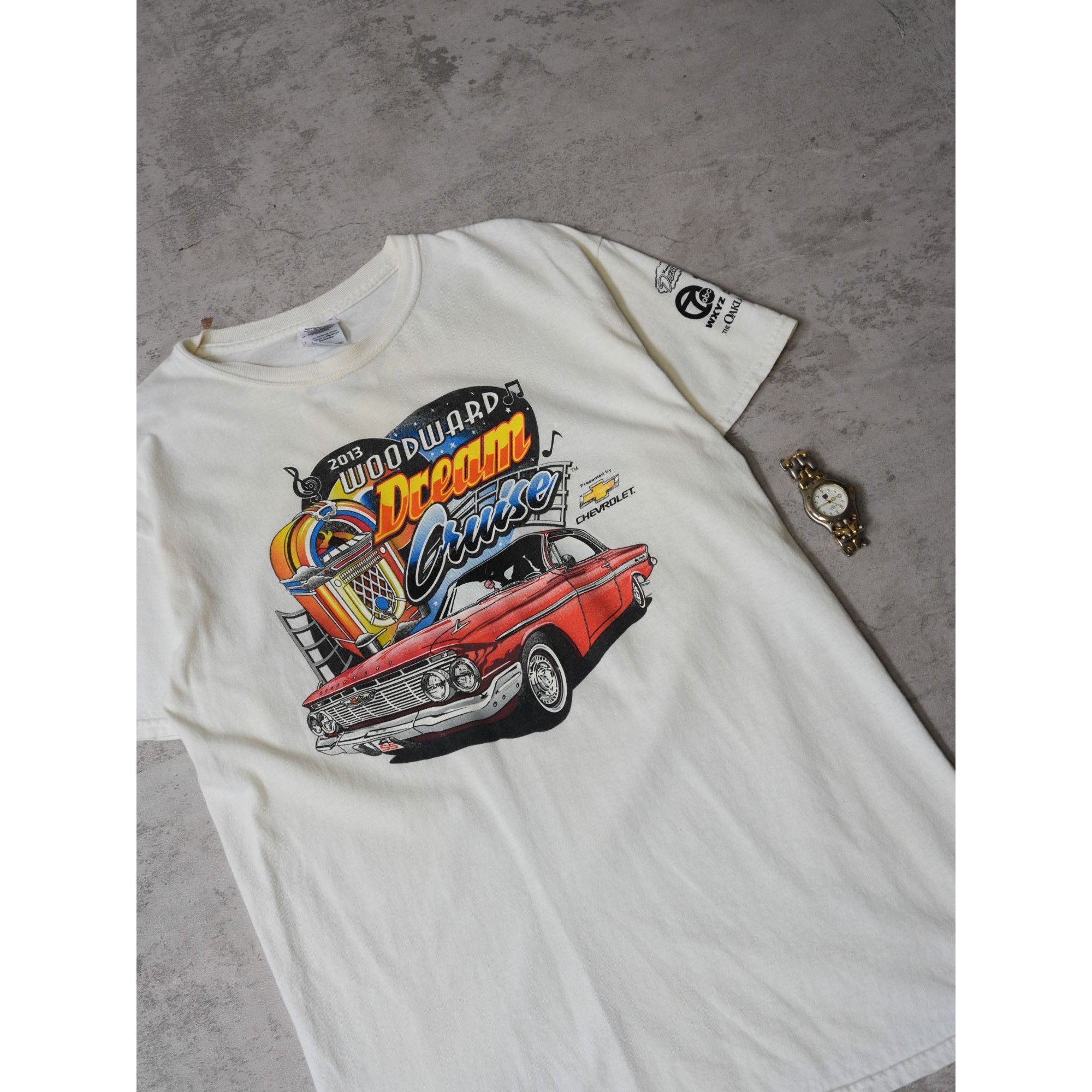 Other Chevrolet Dream Cruise Graphic Racing T Size US M / EU 48-50 / 2 - 2 Thumbnail
