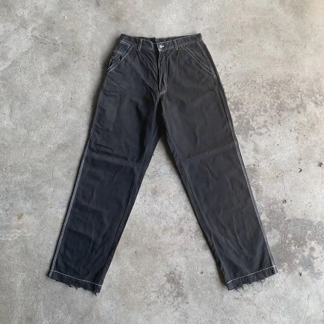 StraightFaded 💥GRAILS 💥 VTG SPINASH W30 L34 WORKWEAR BAGGY CARPENTER PANTS Size US 30 / EU 46 - 1 Thumbnail