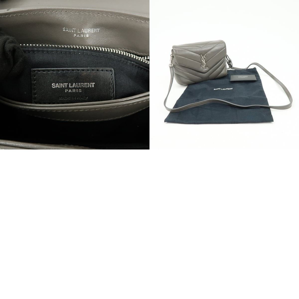 Saint Laurent Paris Saint Laurent Loulou Puffer Crossbody Lambskin Bag Size ONE SIZE - 8 Thumbnail