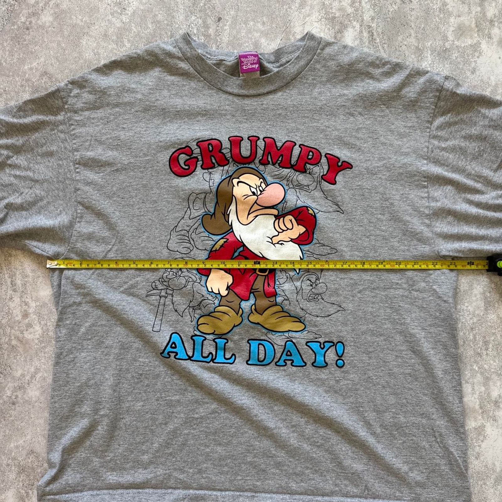 Disney Vintage 90s disney grumpy t shirt Size US XL / EU 56 / 4 - 6 Thumbnail
